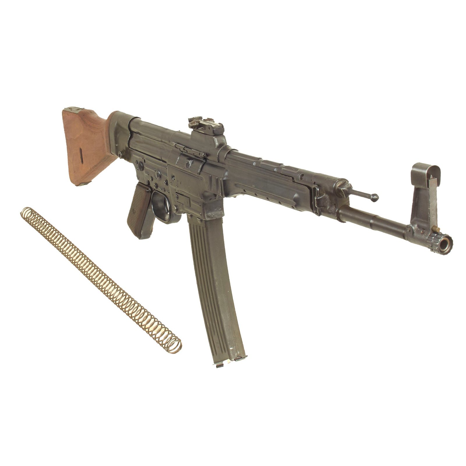 Buy Original German WWII MP44 STG 44 Sturmgewehr Demilled Receiver Display Gun with Live Barrel, Magazine & Internal Parts - Dated 1945 | Original Firearms Antique For Sale
