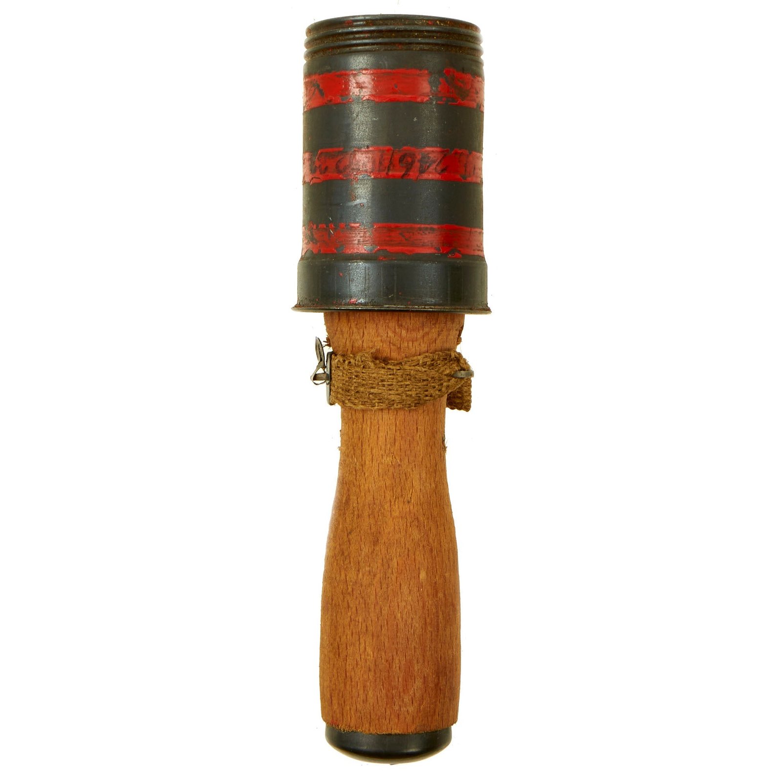 Buy Original Hungarian Post WWII Era Inert 42/48 M. Stick Grenade - Dated 1952 | Original Firearms Antique For Sale