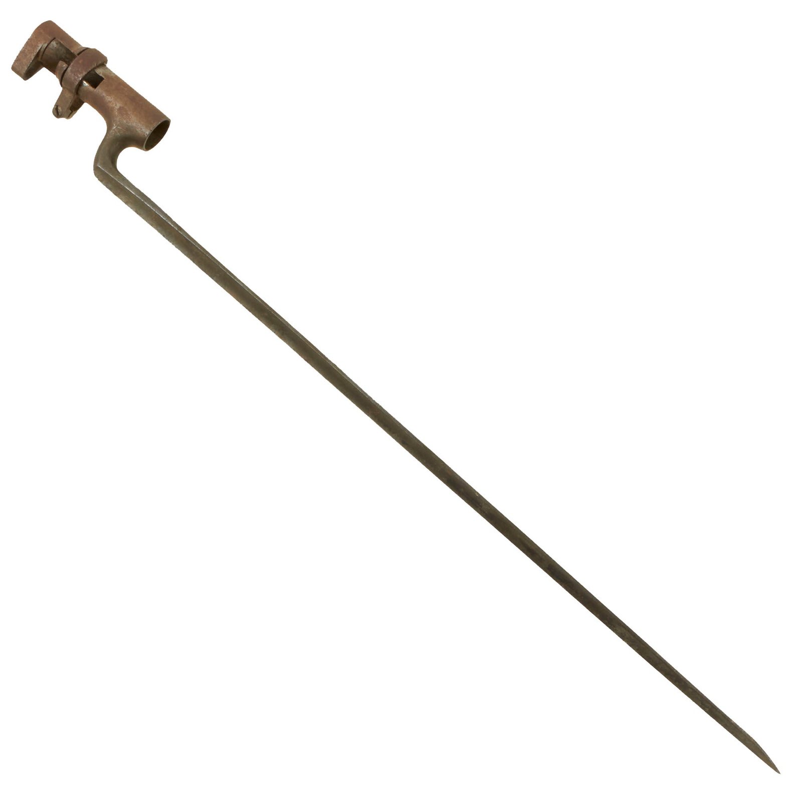 Buy Original U.S. Indian Wars Model 1866 Winchester Rifle Socket Bayonet | Original Firearms Antique For Sale