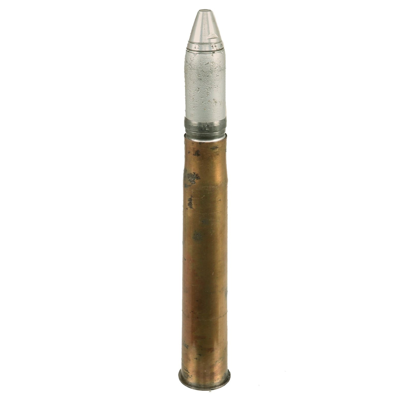 Buy Original German Pre WWII Inert PAK 36 High-Explosive 3.7cm Shell dated 1938 - 37mm Anti-Tank | Original Firearms Antique For Sale