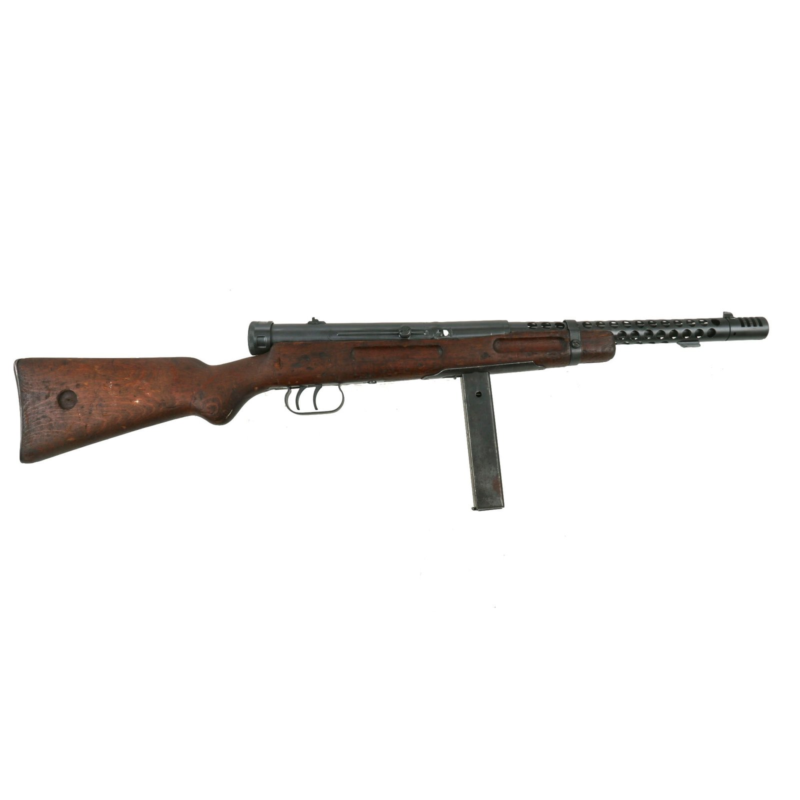 Buy Original WWII Italian Beretta MP38A SMG with Ventilated Barrel Jacket, Bayonet Lug & Display Magazine | Original Firearms Antique For Sale