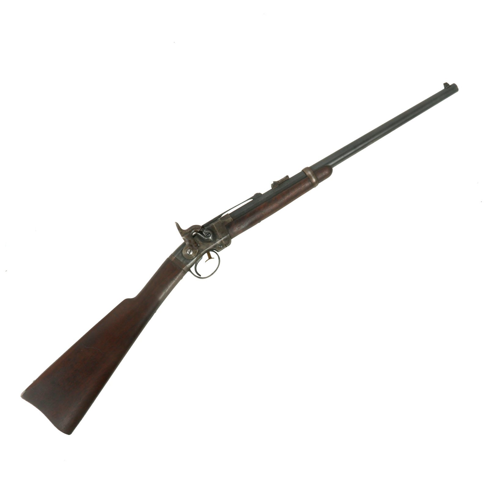 Buy Original Excellent U.S. Civil War Smith's 1857 Patent Saddle Ring Carbine by Massachusetts Arms Co. - Serial 20701 | Original Firearms Antique For Sale