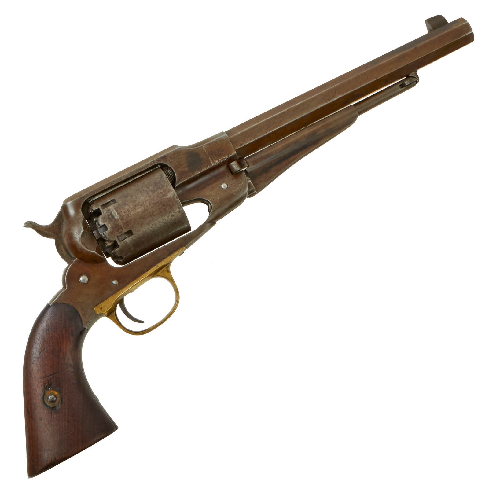 Buy Original U.S. Civil War Remington New Model 1863 Army .44cal Percussion Revolver - Serial 129887 | Original Firearms Antique For Sale