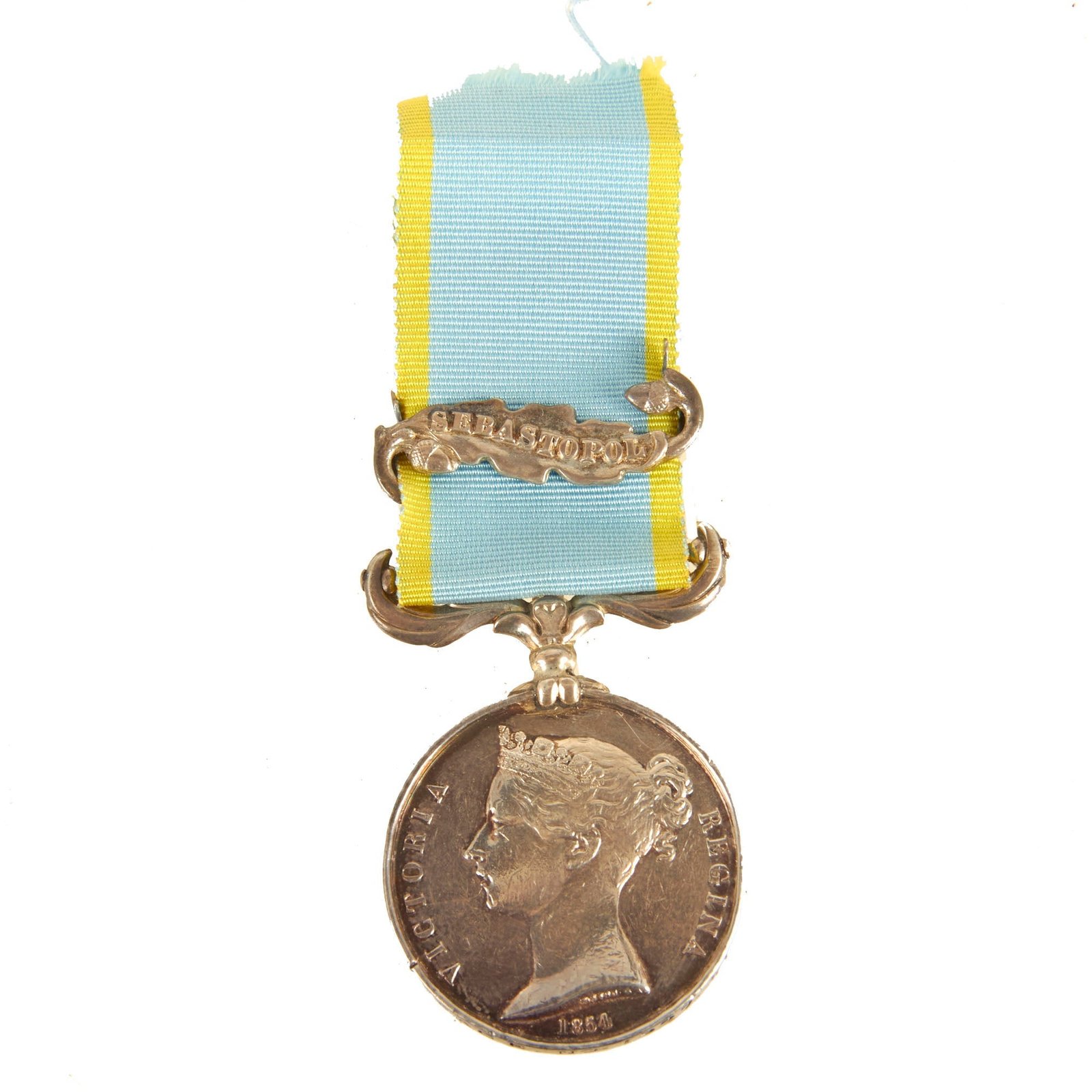 Buy Original British Crimean War Campaign Medal With Sebastopol Clasp Named To Private Walter Page, 55th (Westmorland) Regiment of Foot | Original Firearms Antique For Sale