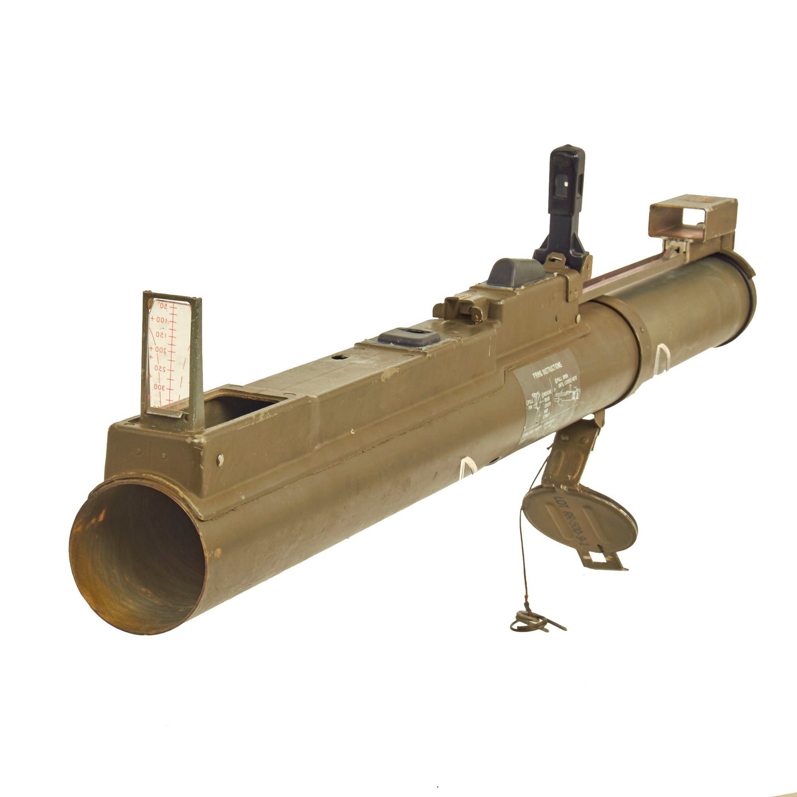 Buy Original U.S. Vietnam War Complete M72A1 Light Anti-Armor Weapon “LAW” Tube - Dated 1970 - INERT | Original Firearms Antique For Sale