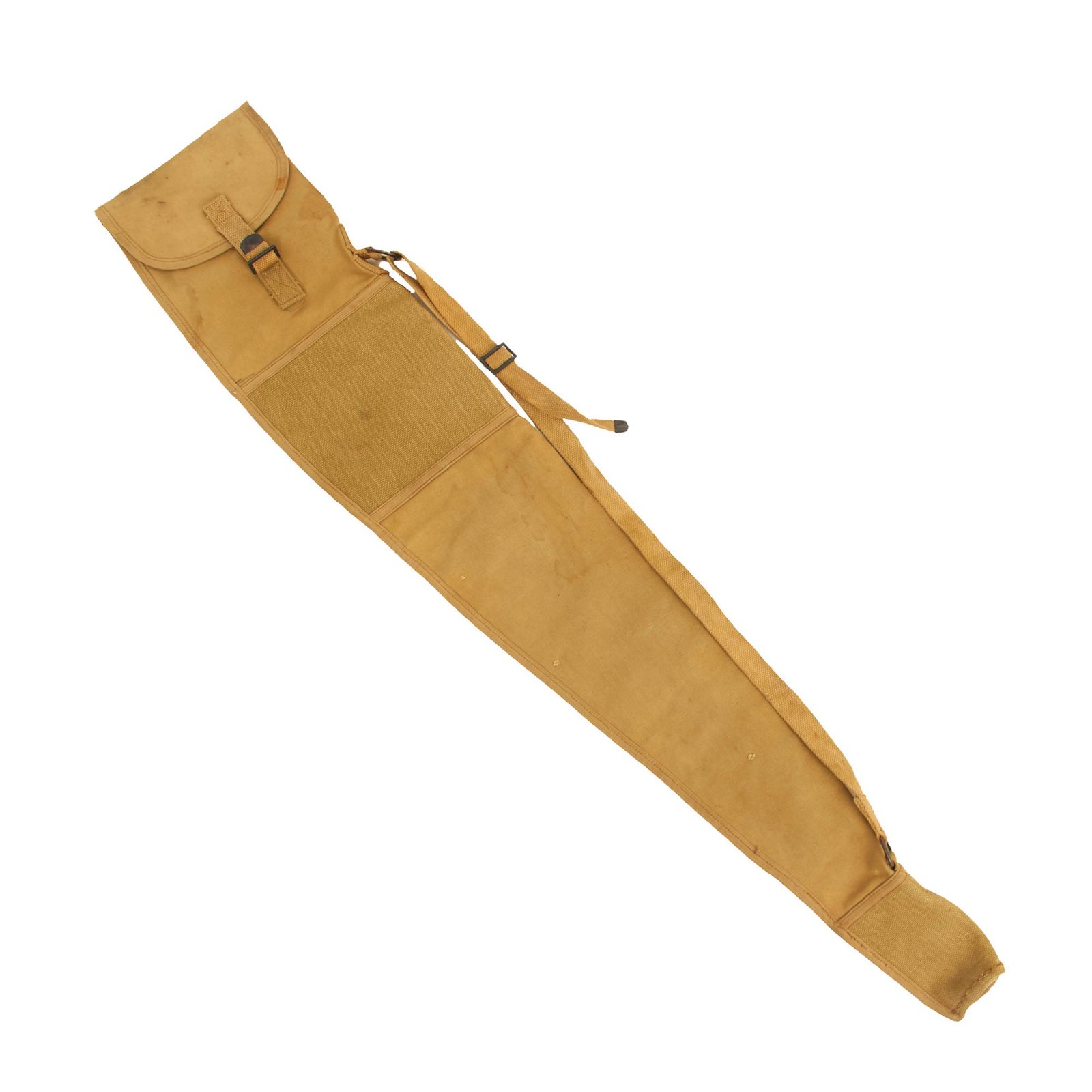 Buy Original U.S. WWI Named M1903 Springfield & M1917 Enfield Rifle Canvas Carry Case | Original Firearms Antique For Sale