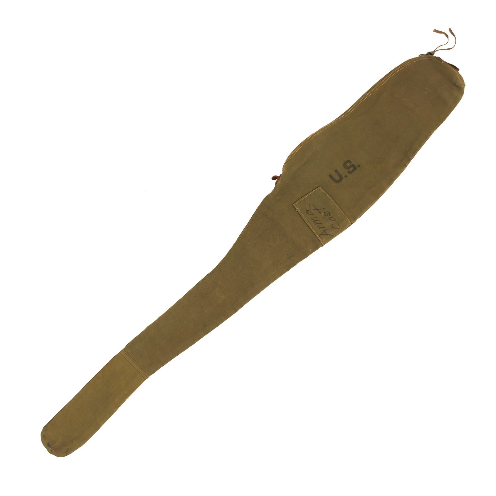 Buy Original U.S. WWII M1 Garand 1944-dated Rifle Canvas Carry Case by M.D. Mfg. Co. | Original Firearms Antique For Sale