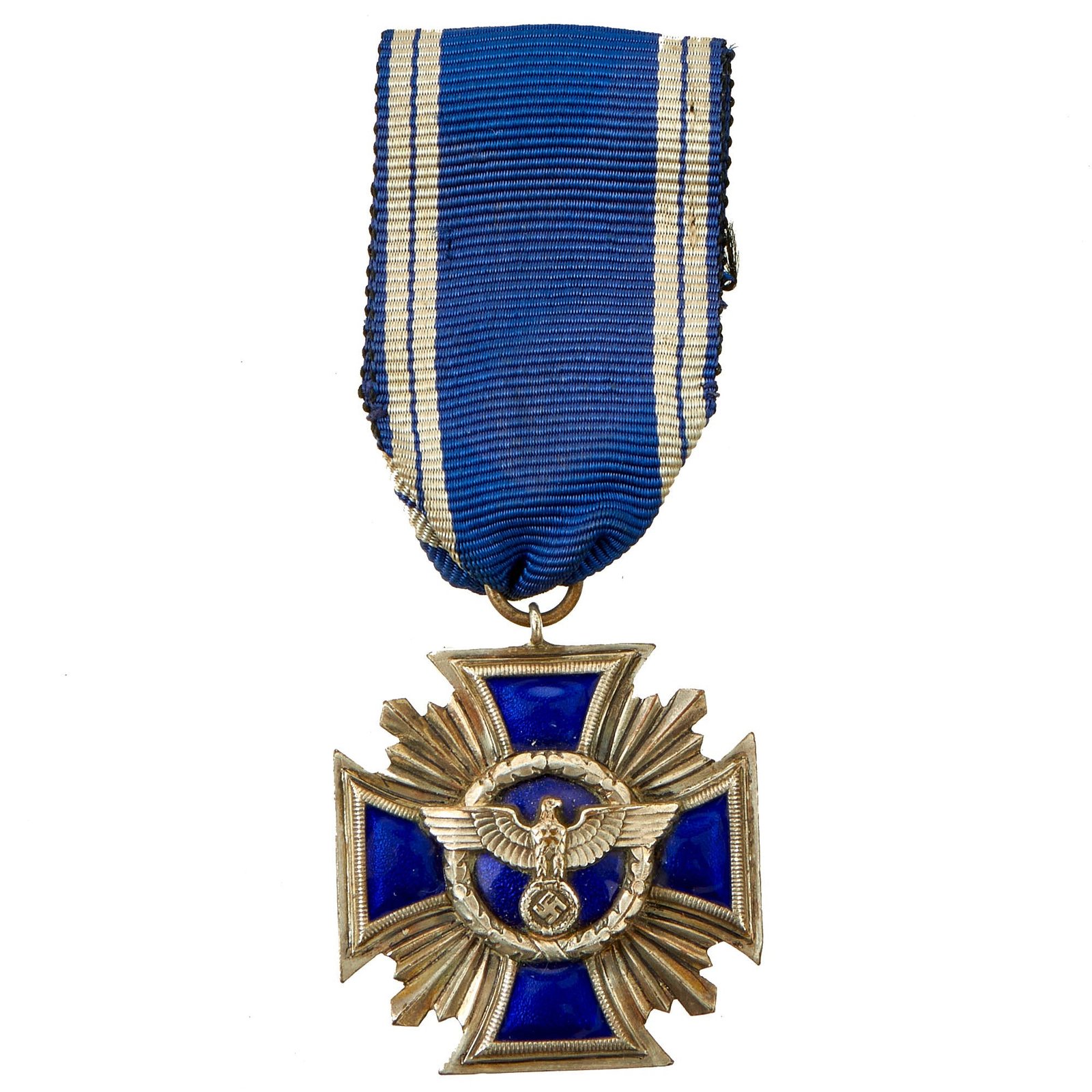 Buy Original German WWII NSDAP Party Long Service Award Second Class with Ribbon - 15 Years | Original Firearms Antique For Sale