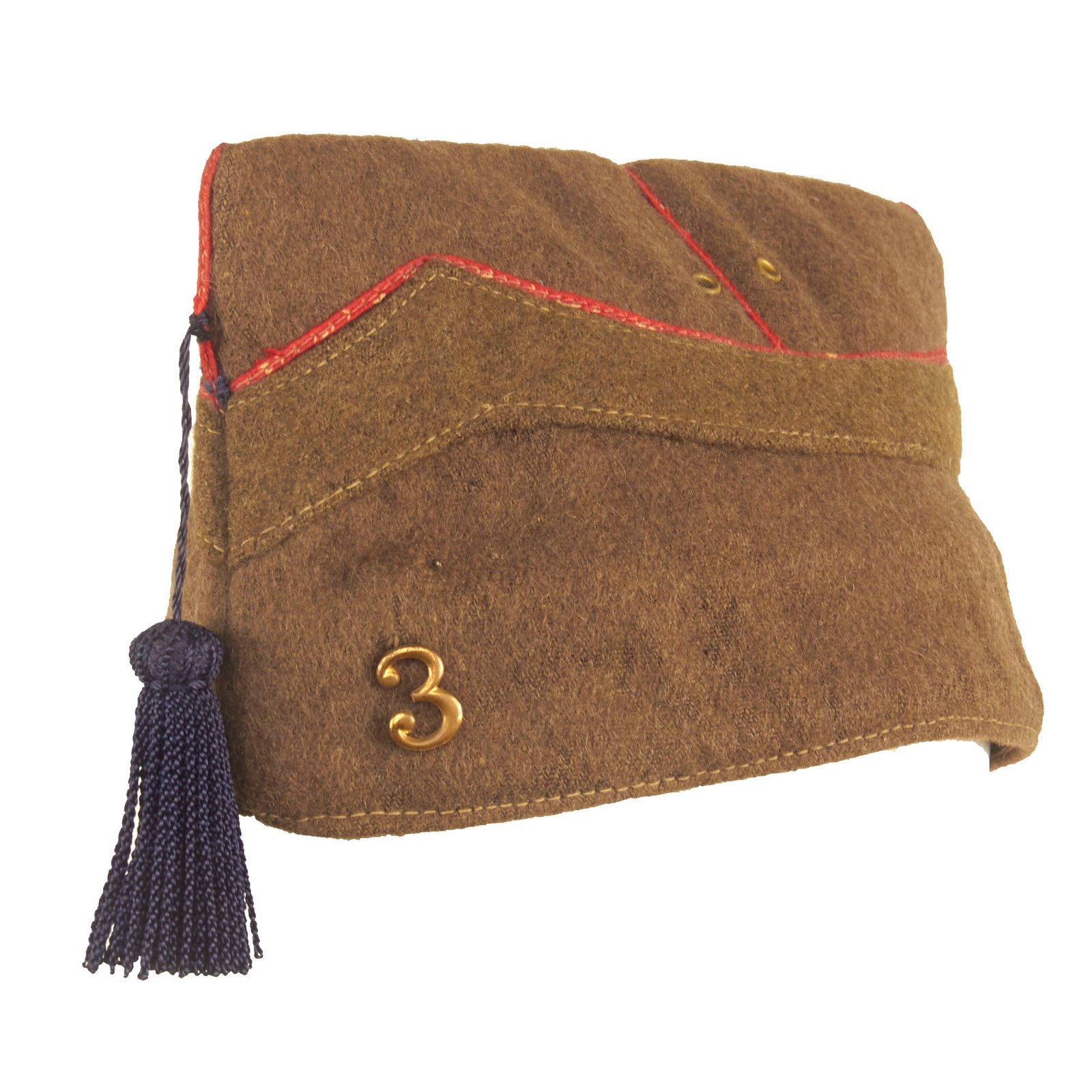 Buy Original Belgian WWI 3rd Artillery Regiment Non-Commissioned Officer M1916 Forage Cap | Original Firearms Antique For Sale