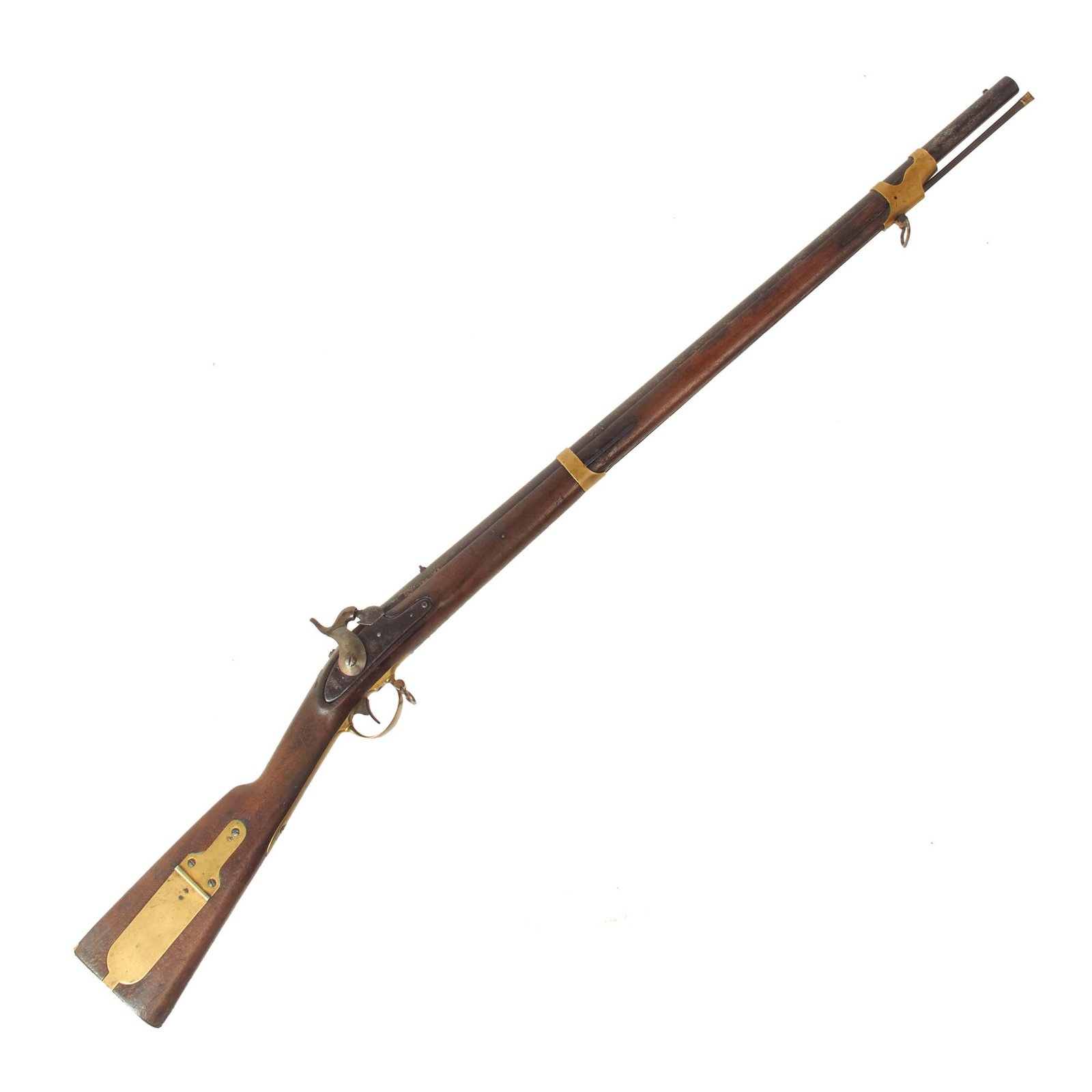 Buy Original U.S. Civil War M1841 Mississippi Rifle by Robbins & Lawrence in Original .54cal - dated 1849 | Original Firearms Antique For Sale