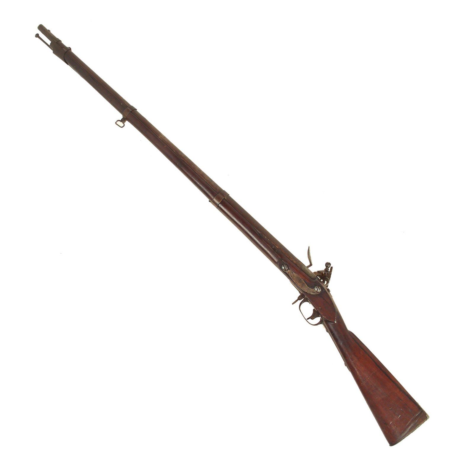 Buy Original U.S. War of 1812 Maryland Model 1808 Contract Model 1795 Flintlock Musket with Altered Stock - dated 1811 | Original Firearms Antique For Sale