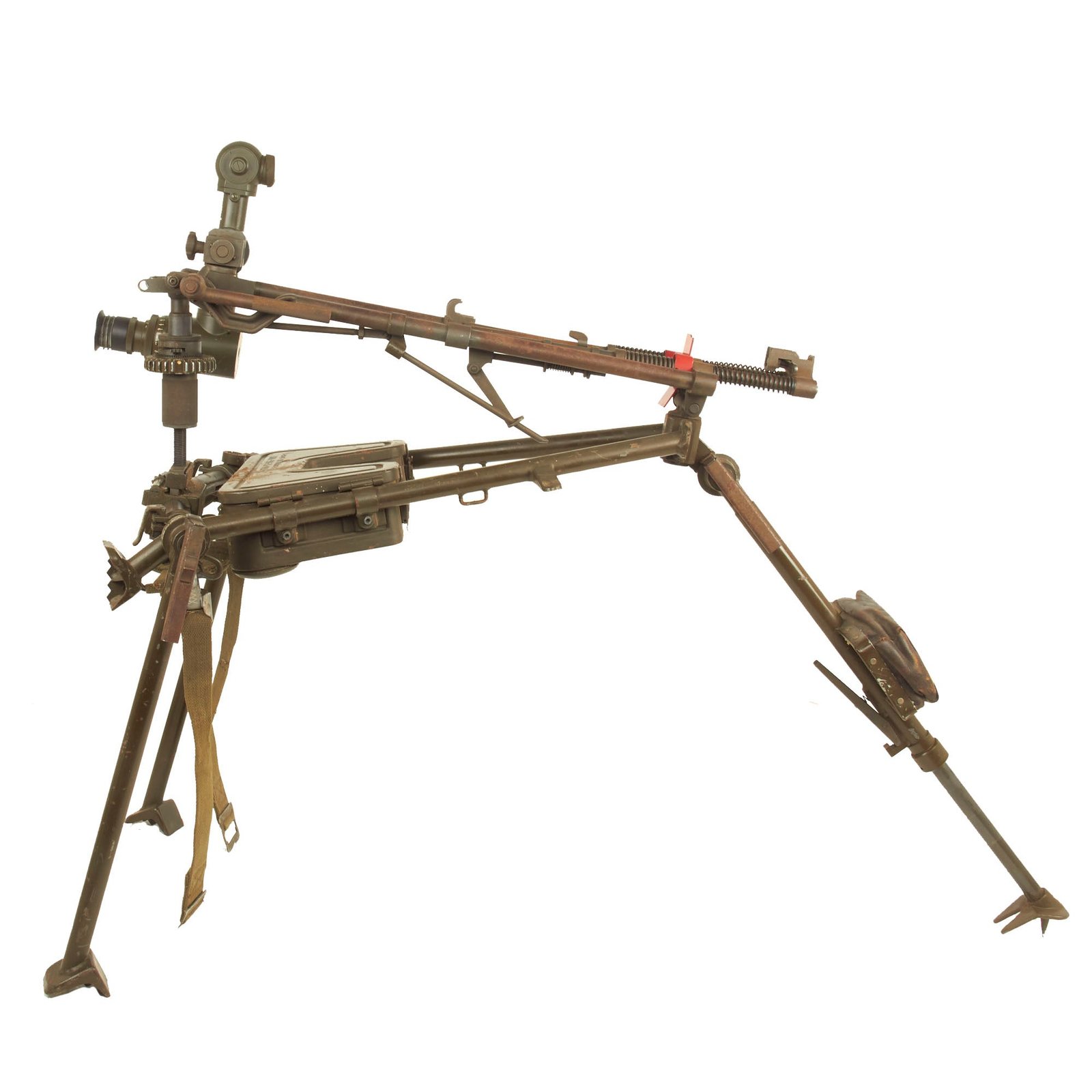 Buy Original West German MG3 Machine Gun Tripod Mount with Hensoldt-Wetzlar Periscope Sight | Original Firearms Antique For Sale