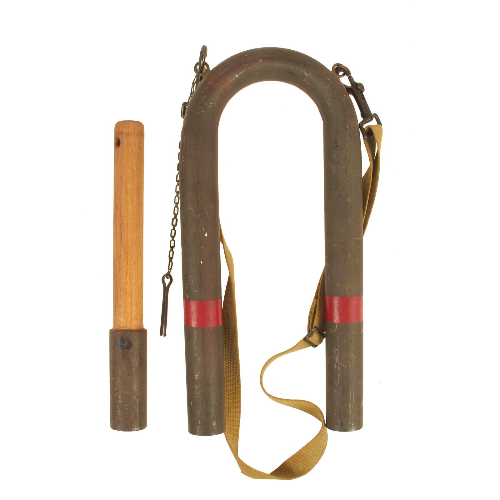Buy Original WWI / WWII U.S. Gas Alert Trench Gong Alarm | Original Firearms Antique For Sale