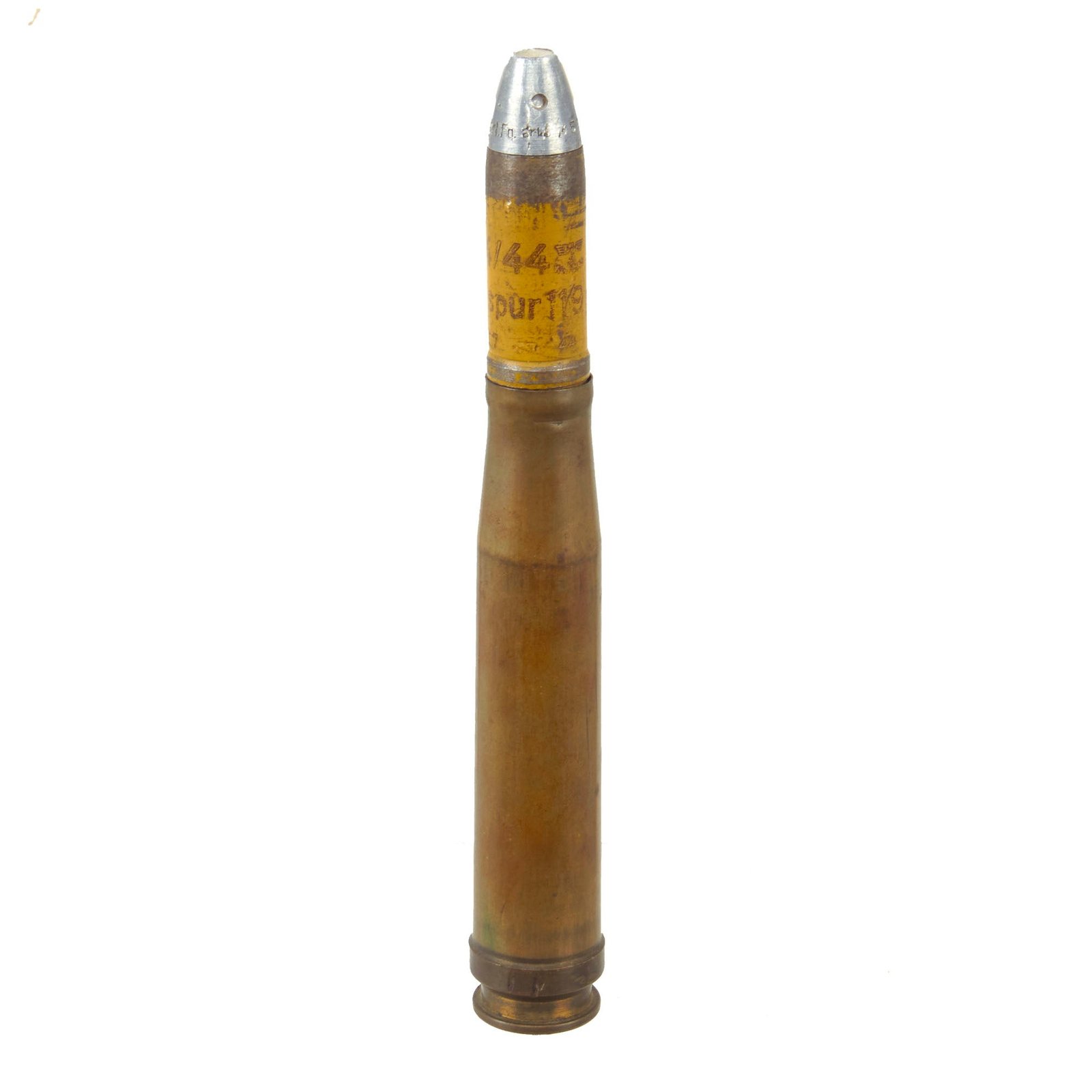 Buy Original German WWII Inert 20mm 20×138 FlaK HE High Explosive Round | Original Firearms Antique For Sale