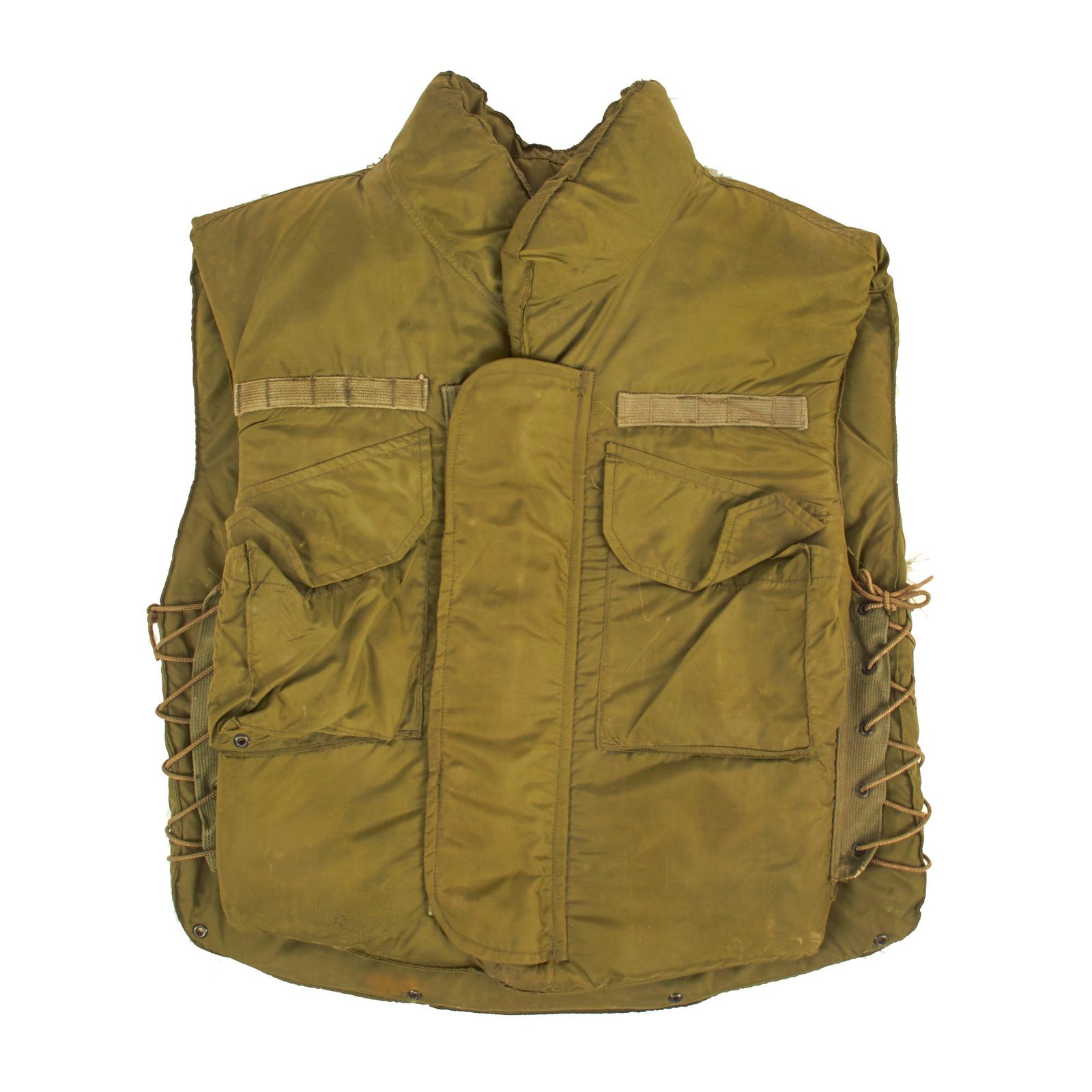 Buy Original U.S. Vietnam War Era M69 Flak Vest Body Armor in Size Medium with Side Ties | Original Firearms Antique For Sale