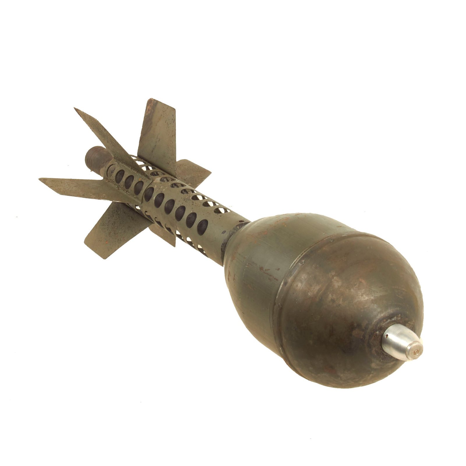 Buy Original German WWII PAK 36 Stielgranate 41 37mm High Explosive Anti-Tank Stick Grenade with Original Paint - Dated 1942 | Original Firearms Antique For Sale