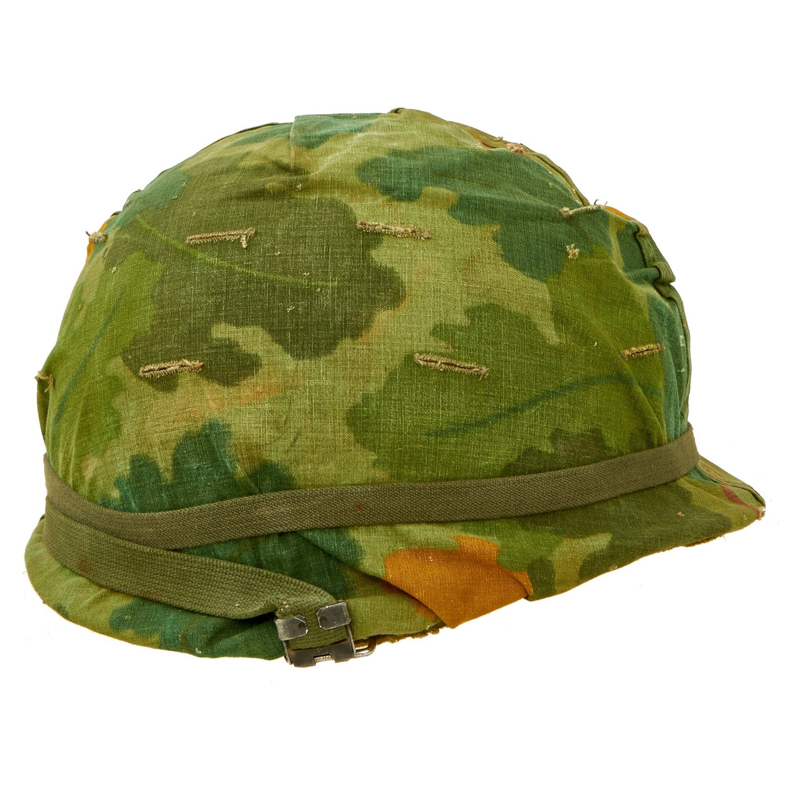Buy Original U.S. Vietnam M1 Helmet with Reversible Camouflage Cover and Liner - Complete | Original Firearms Antique For Sale