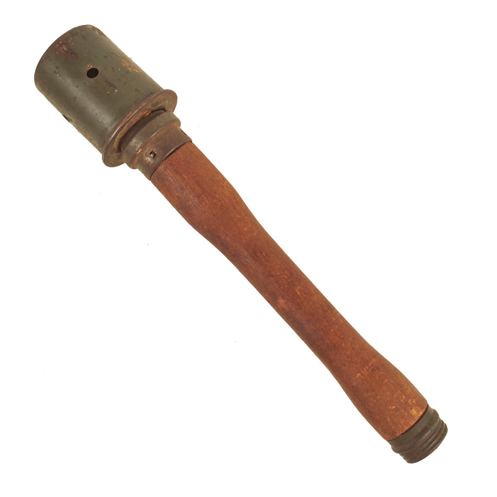 Buy Original German WWII M24 Inert Stick Grenade by Hermann Nier dated 1942 & 1943 - Stielhandgranate | Original Firearms Antique For Sale