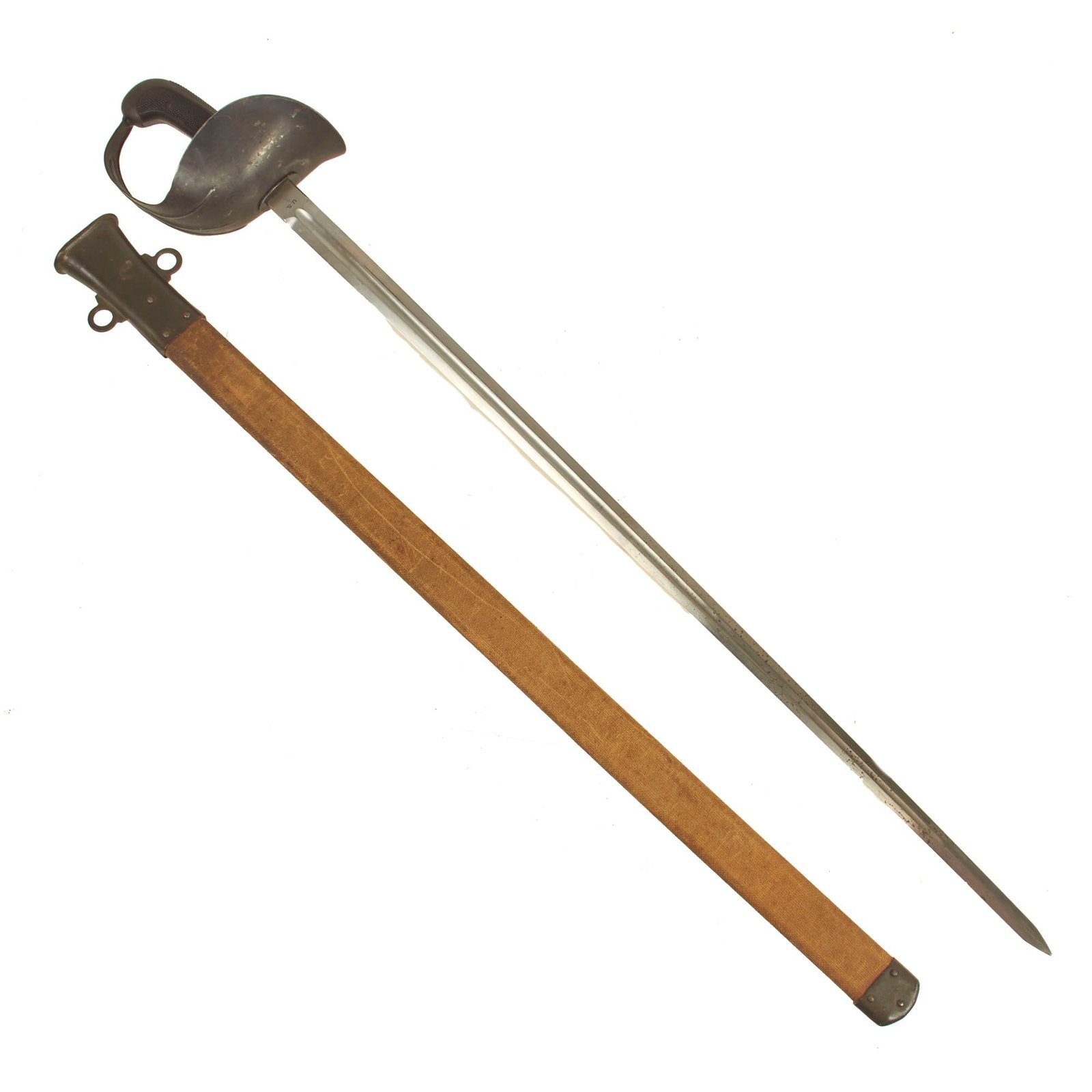 Buy Original U.S. WWI Era Model 1913 Cavalry Saber Patton Sword by L.F. & C - Dated 1919 | Original Firearms Antique For Sale