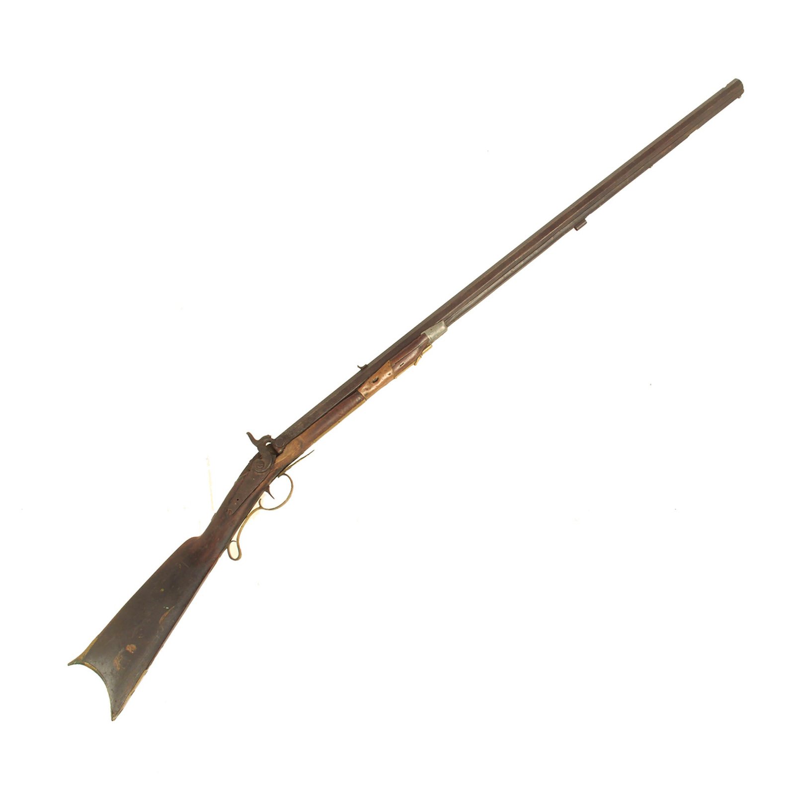 Buy Original U.S. Pennsylvania Percussion Rifle by Levi Coon Jr. in Grade 2 "As Found" Condition - Circa 1845 | Original Firearms Antique For Sale