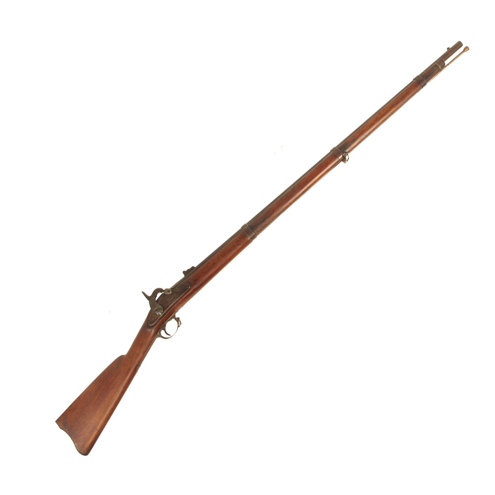 Buy Original U.S. Civil War Springfield Model 1861 Rifled Musket by Springfield Arsenal - Dated 1862 | Original Firearms Antique For Sale