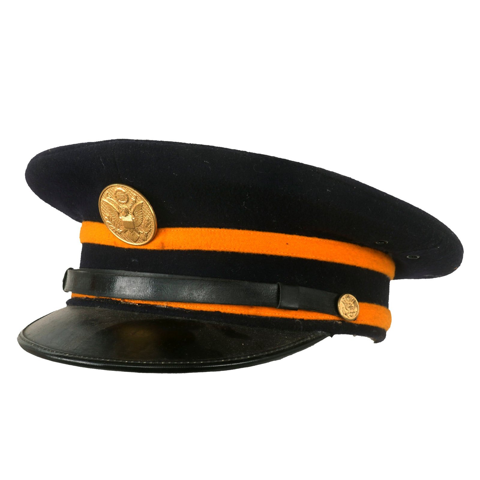 Buy Original U.S. Interwar M1910 Cavalry Visor Cap by Jacob Reed’s Sons - 7 1/4 | Original Firearms Antique For Sale