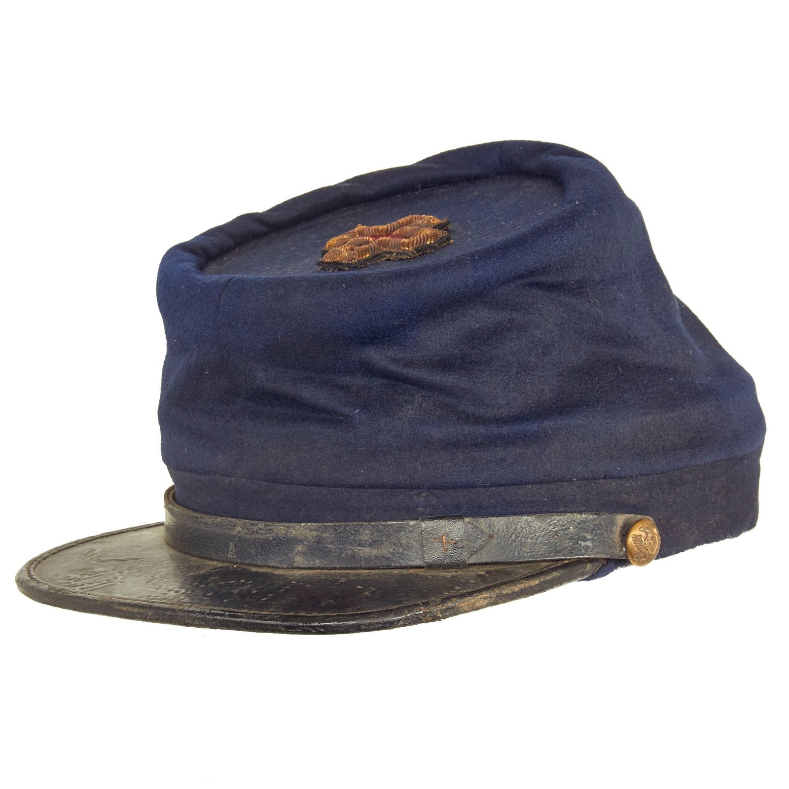 Buy Original U.S. Civil War Private Purchase Chasseur Style Pattern Kepi With VI Corps Patch | Original Firearms Antique For Sale
