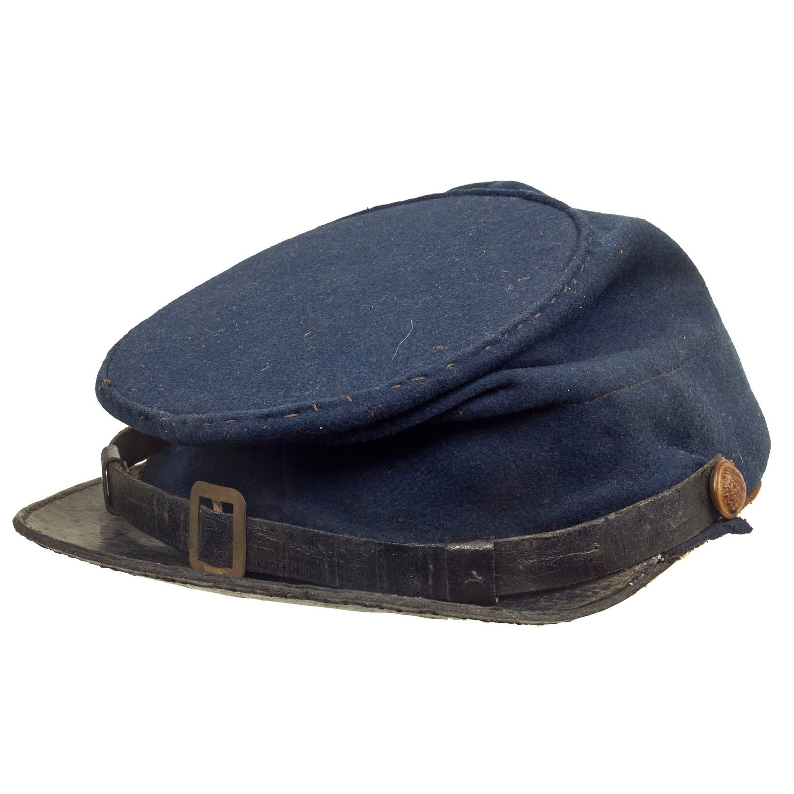 Buy Original U.S. Civil War Federal Issue Regulation 1858 Pattern Forage Cap - Complete | Original Firearms Antique For Sale