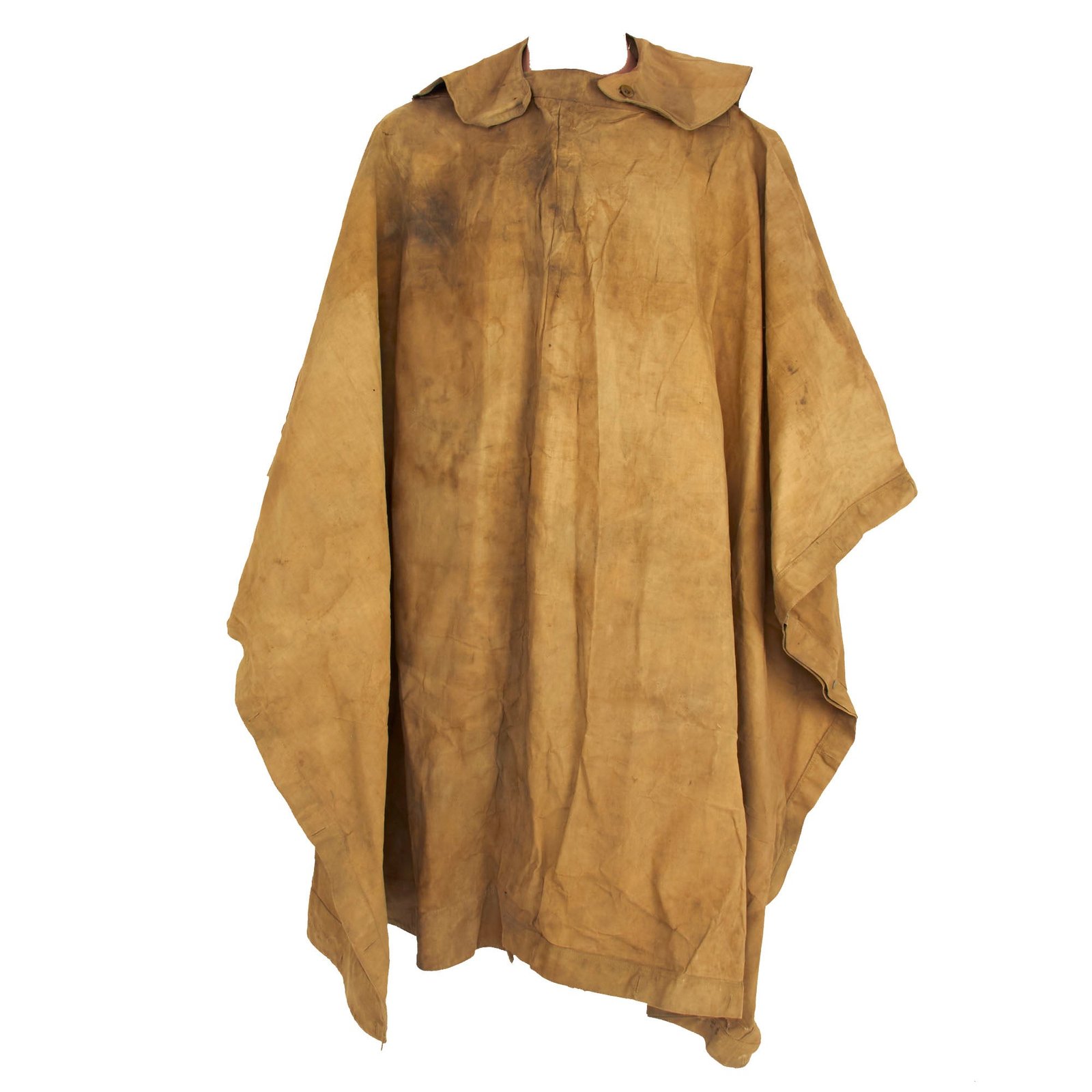 Buy Original U.S. WWI Named M1911 Rain Poncho For African American Soldier From Company B, 509th Engineers | Original Firearms Antique For Sale