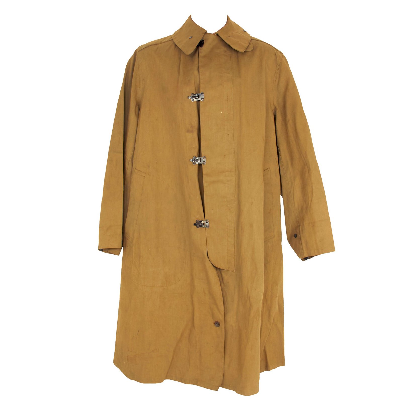 Buy Original U.S. WWI Rare M1917 Dismounted Raincoat by the New York Depot (Benjamin Needle) | Original Firearms Antique For Sale