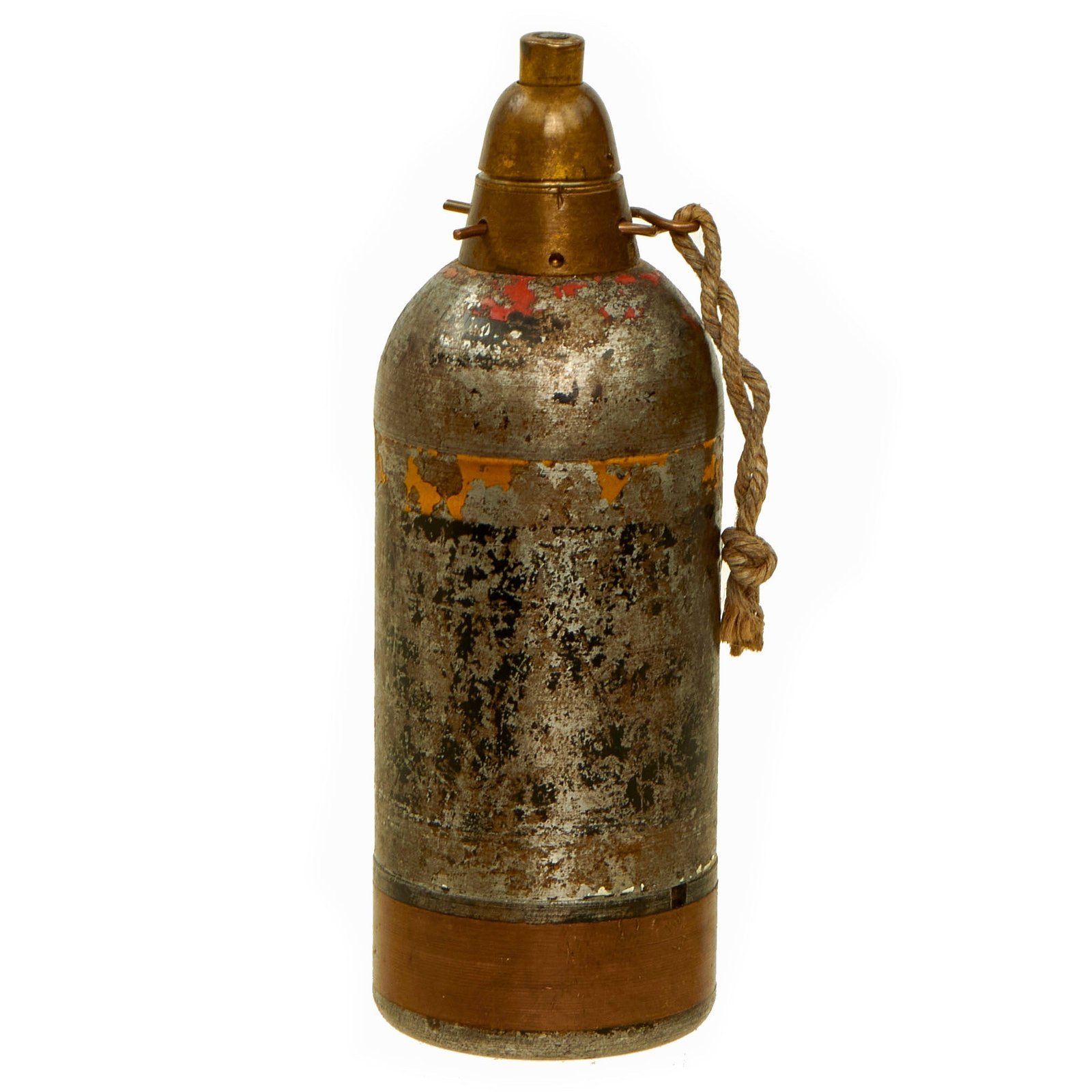 Buy Original Japanese WWII Type 89 Knee Mortar 50mm Grenade Discharger Inert Round - Dated 1941 | Original Firearms Antique For Sale
