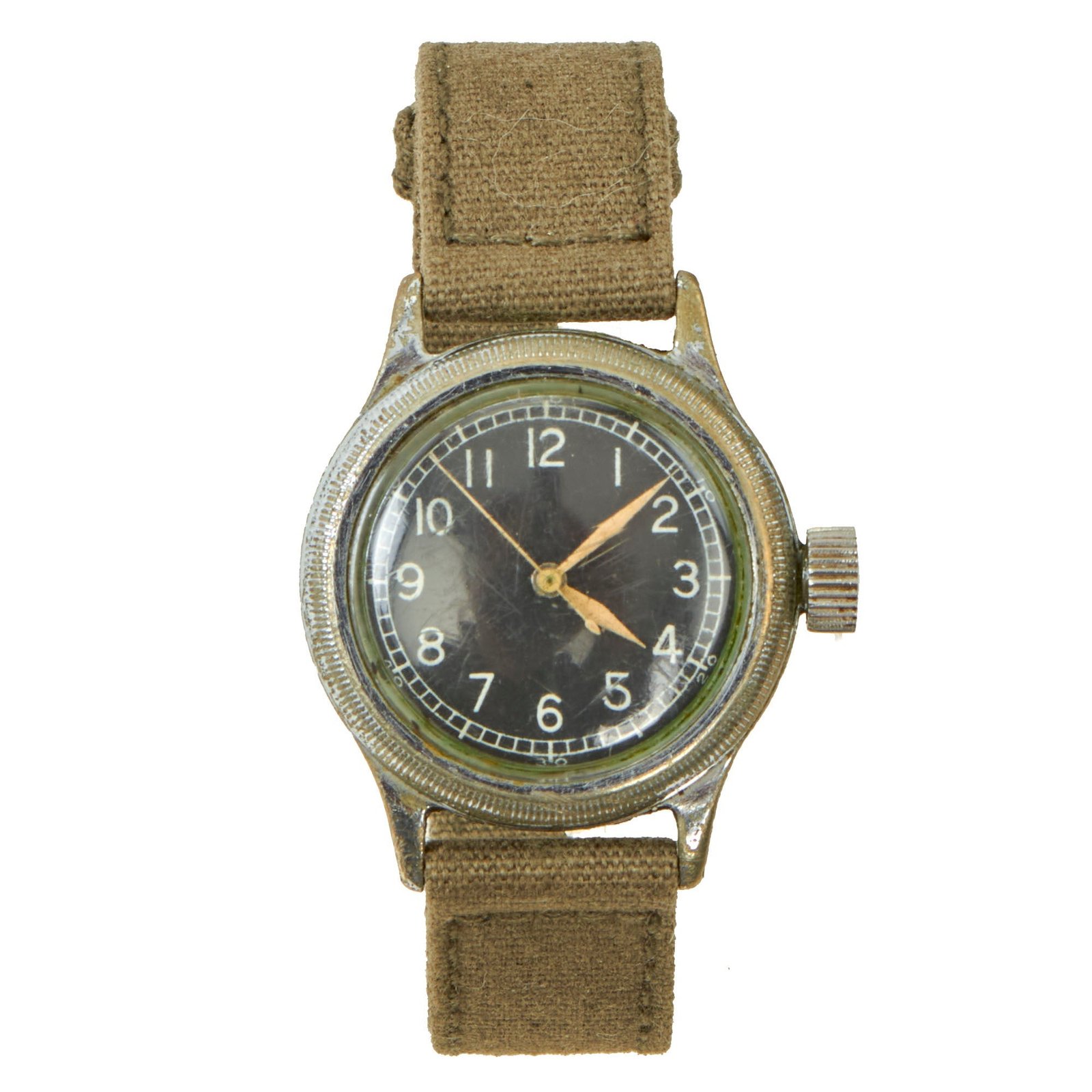 Buy Original U.S. WWII 1943 Type A-11 USAAF Wrist Watch by Bulova - Fully Functional | Original Firearms Antique For Sale