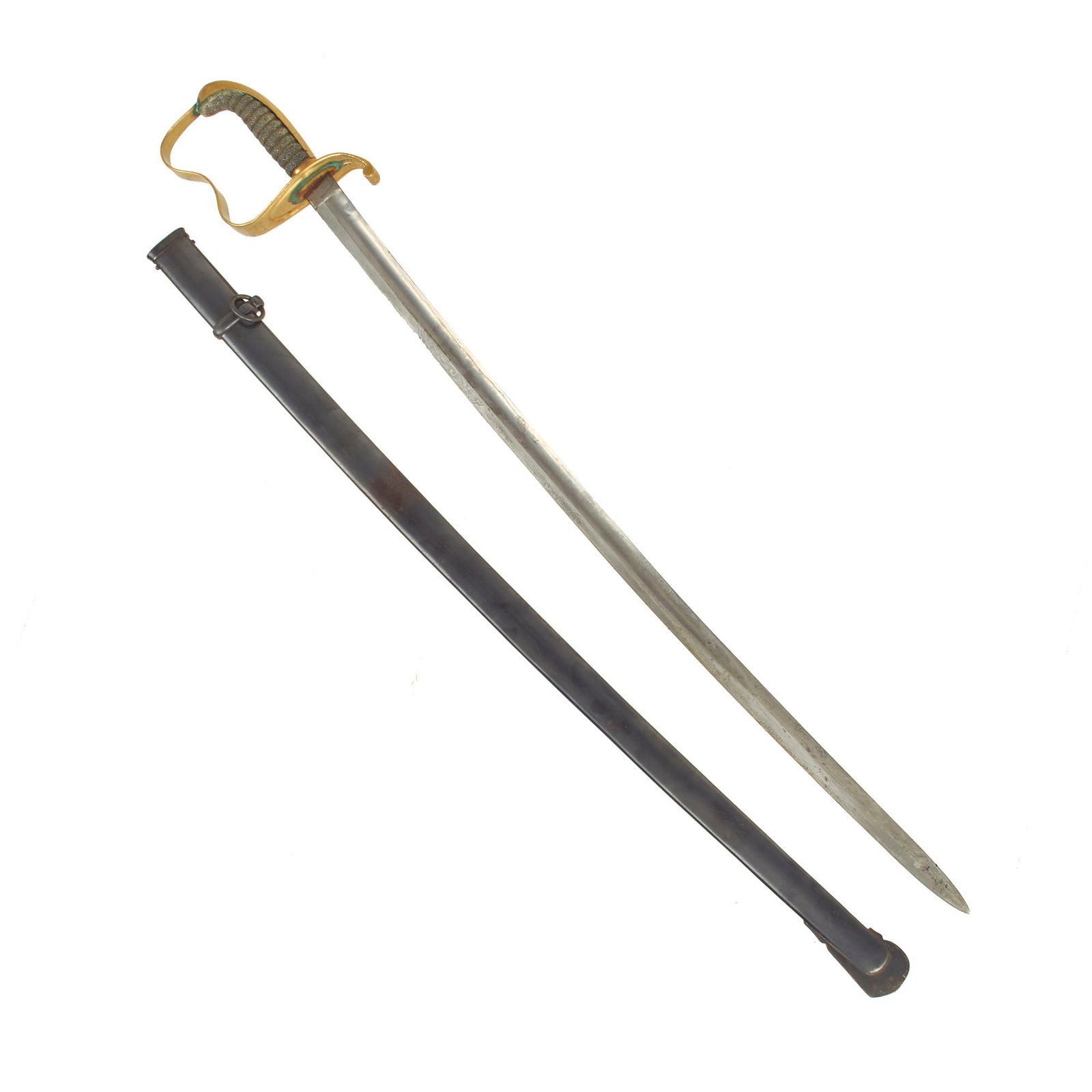 Buy Original Imperial German Franco-Prussian War Era Bavarian Model 1855 Officer Sword With Scabbard Dated 1868 - 3rd Infantry Regiment Marked | Original Firearms Antique For Sale