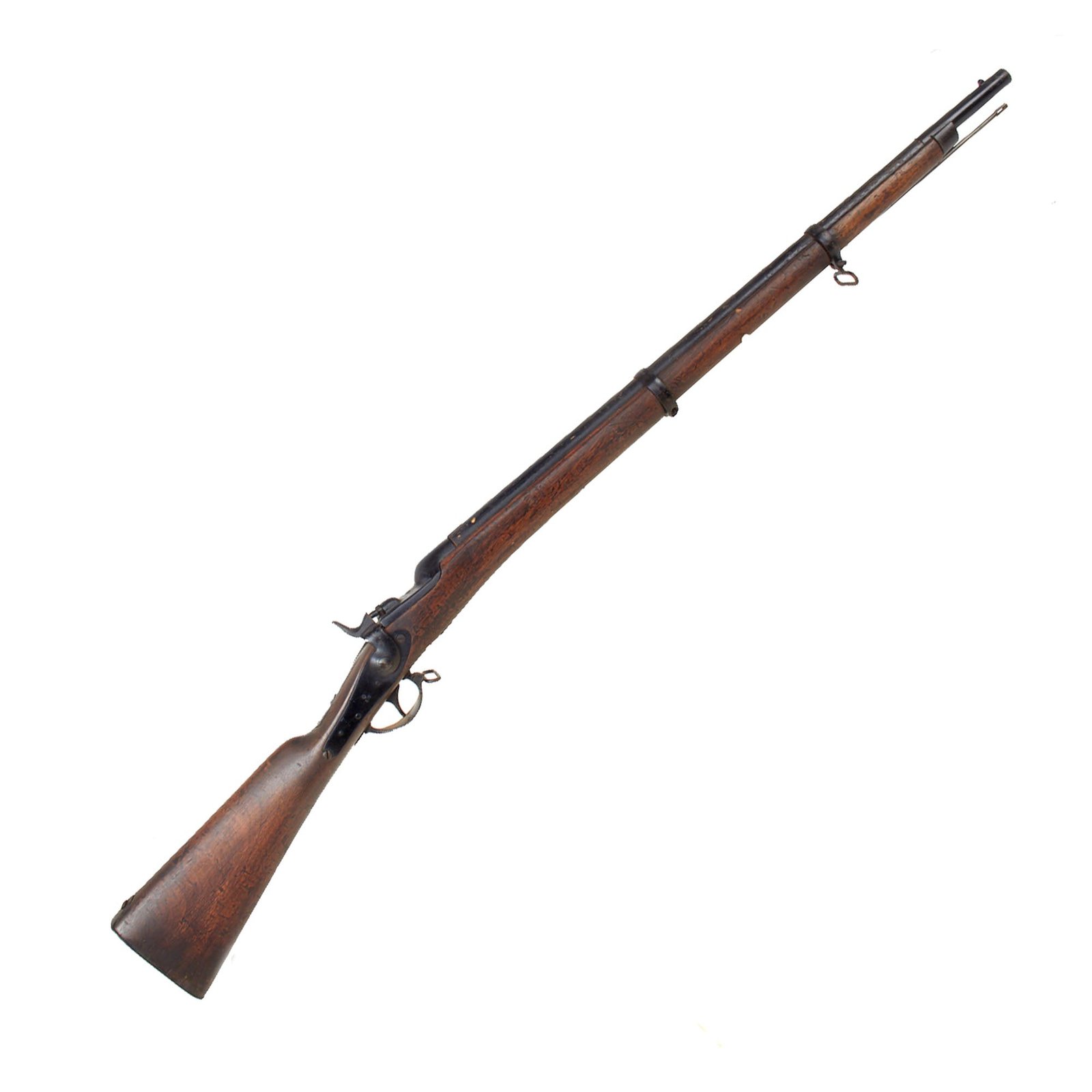 Buy Original Austro-Hungarian Model 1867 Werndl–Holub Rotary Breech Cap Trainer Short Rifle - dated 1872 | Original Firearms Antique For Sale