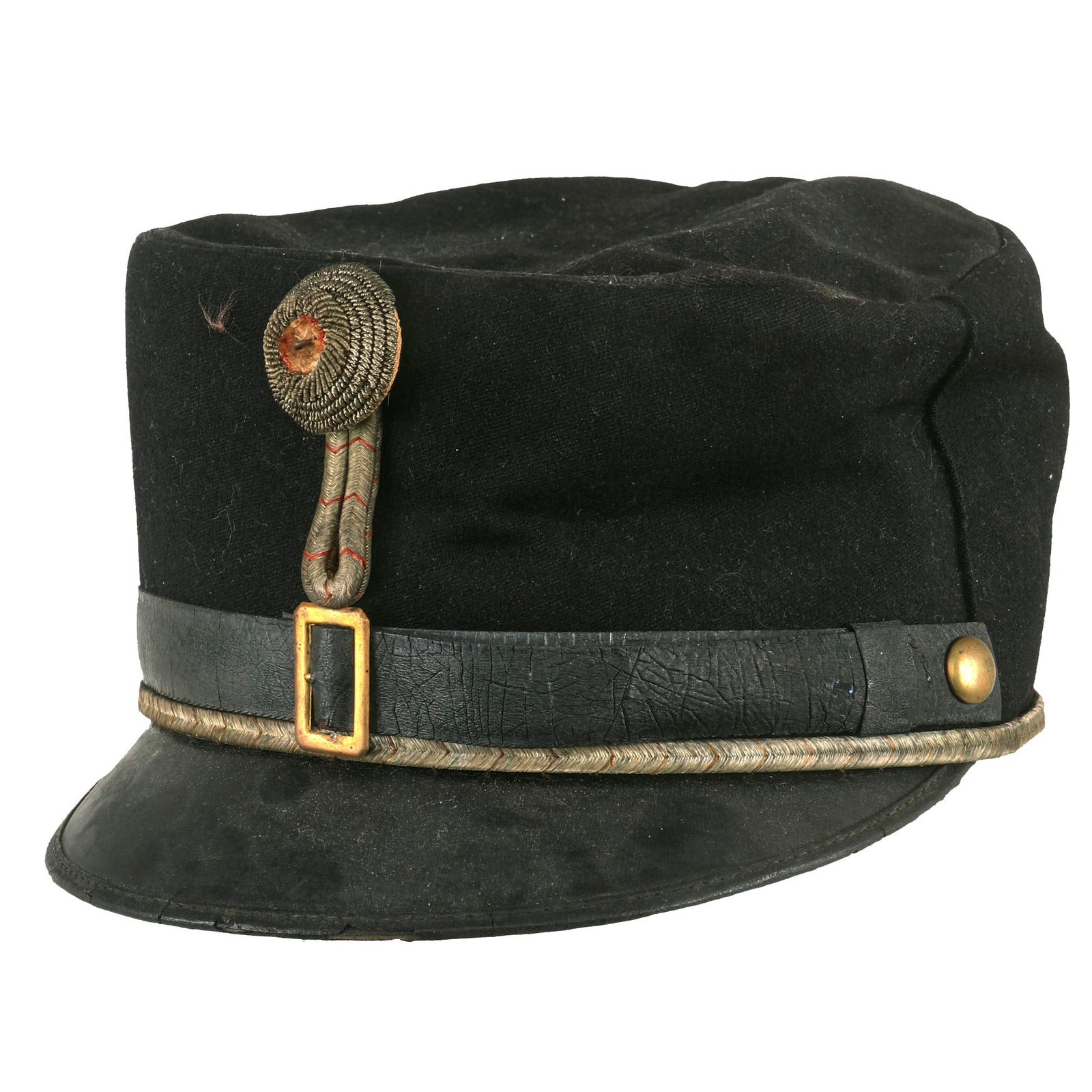 Buy Original WWI Austro-Hungarian Officer Kepi With “Kaiser Karl” K Bullion Cockade | Original Firearms Antique For Sale