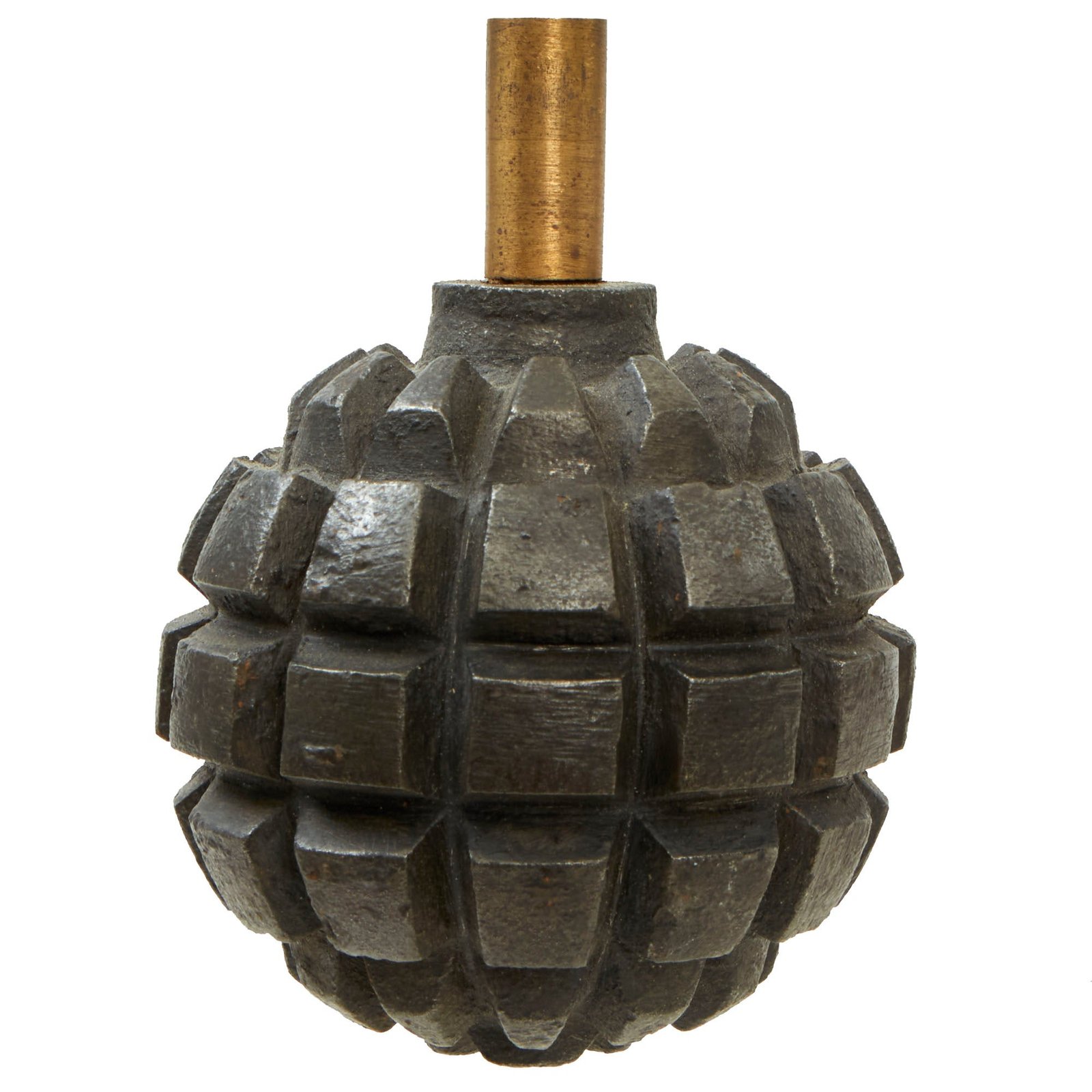 Buy Original German WWI Model 1913 Kugel Hand Fragmentation Grenade - Kugelhandgranate - Inert | Original Firearms Antique For Sale