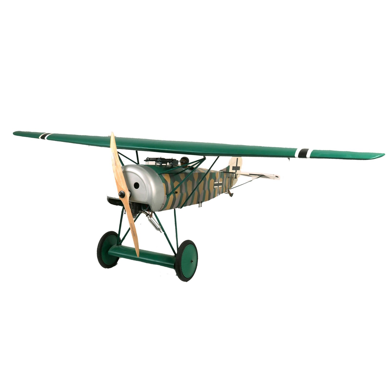 Buy WWI German Fokker E.V. / D.VIII Lightweight Gasoline Engine Powered Remote Control Aircraft 1/6th Scale Model | Original Firearms Antique For Sale