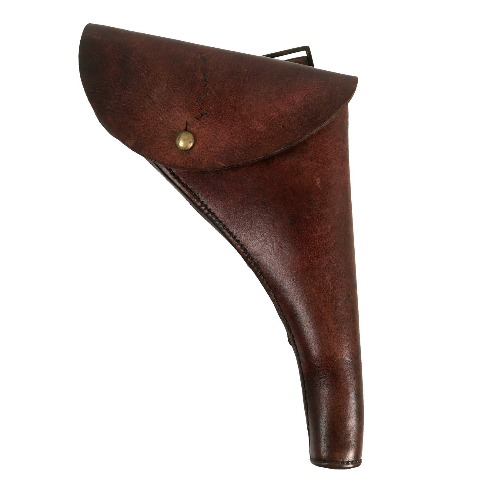 Buy Original Australian WWI Officer's .455 Webley Revolver Leather Holster by Commonwealth Government Harness Factory | Original Firearms Antique For Sale