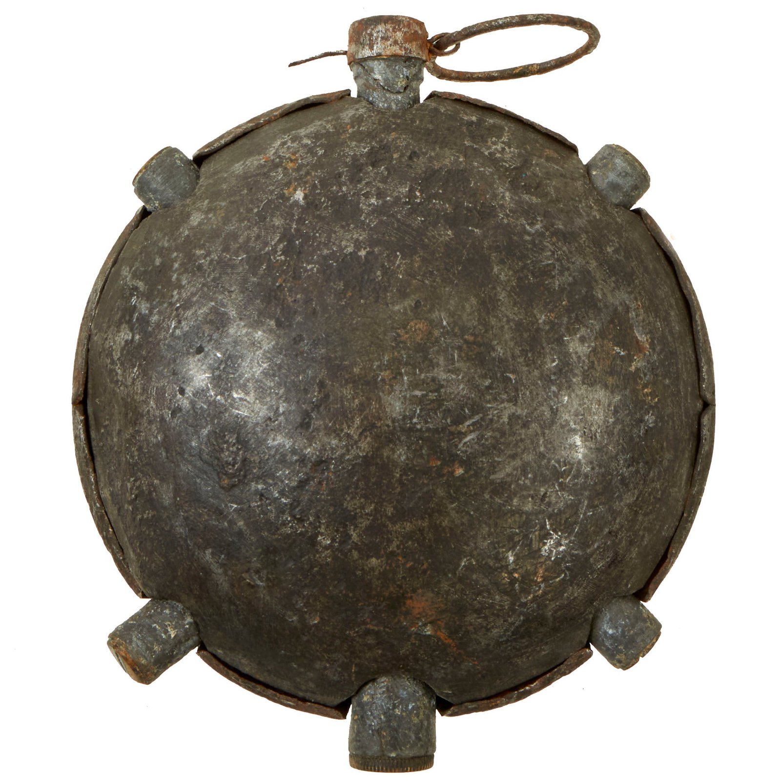 Buy Original German WWI Model 1915 Inert "Turtle" Offensive Discus Hand Grenade - Discushandgranate | Original Firearms Antique For Sale