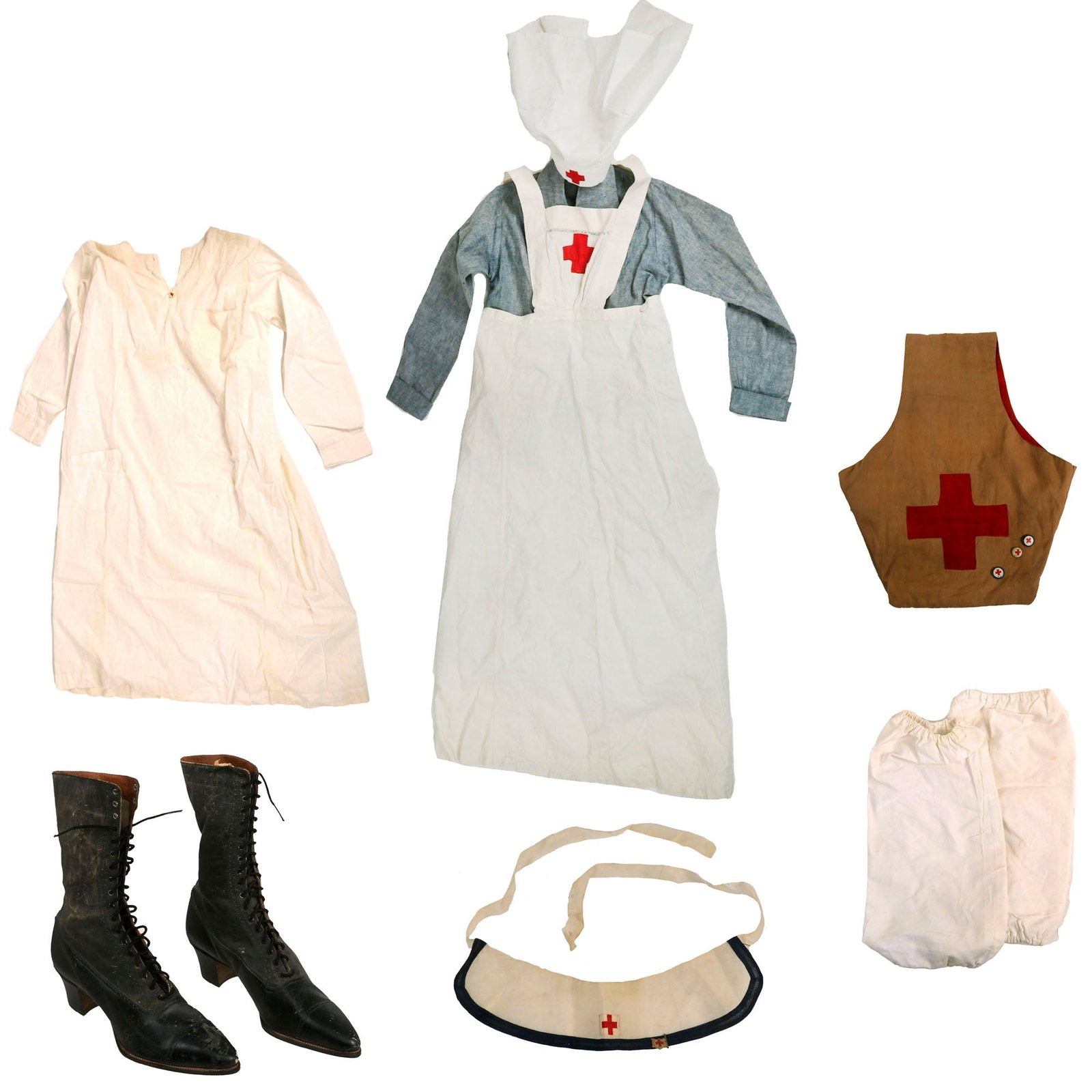 Buy Original British WWI Queen Alexandra’s Imperial Military Nursing Service Uniform Grouping Circa 1915 | Original Firearms Antique For Sale