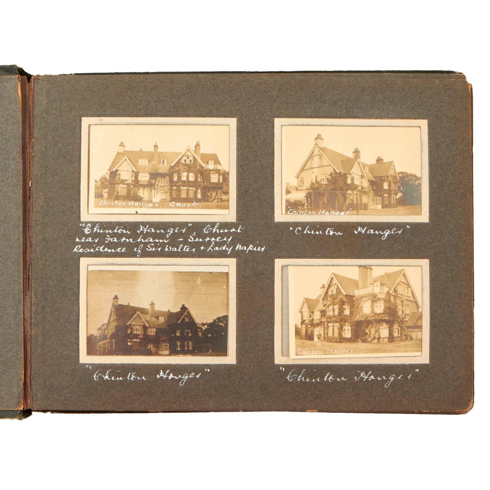 Buy Original British WWI Family Photo Album with Some Air Service Photographs - 8 x 6¼” - 96 Photos Total | Original Firearms Antique For Sale