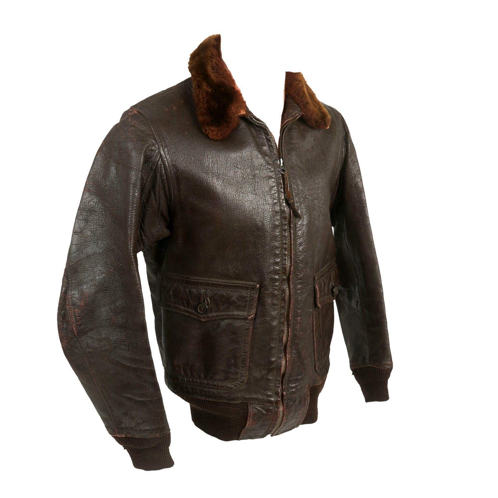 Buy Original U.S. WWII Pilot G-1 Leather Flying Jacket | Original Firearms Antique For Sale