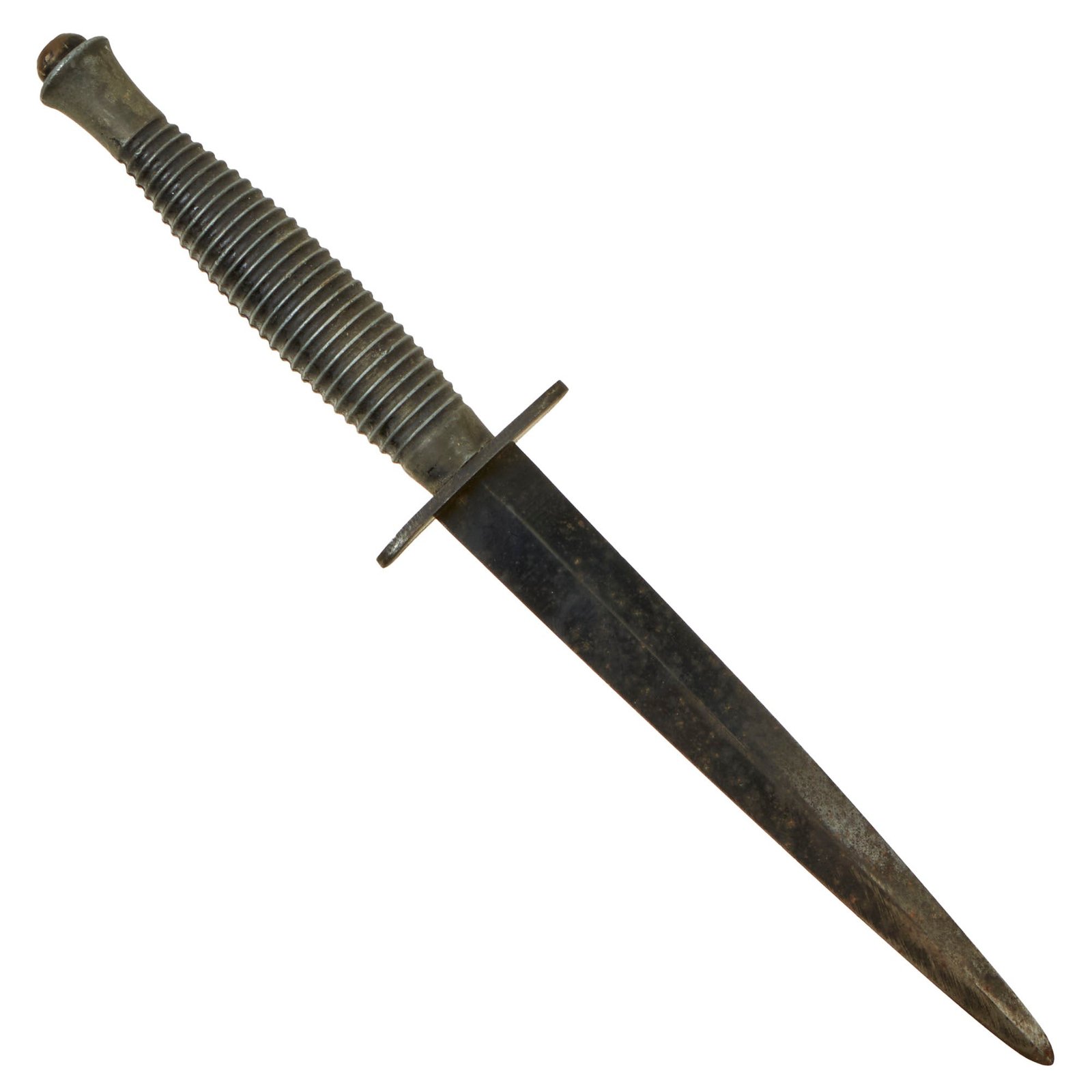 Buy Original British WWII 3rd Pattern Fairbairn-Sykes Commando Dagger Fighting Knife with Alloy Handle | Original Firearms Antique For Sale