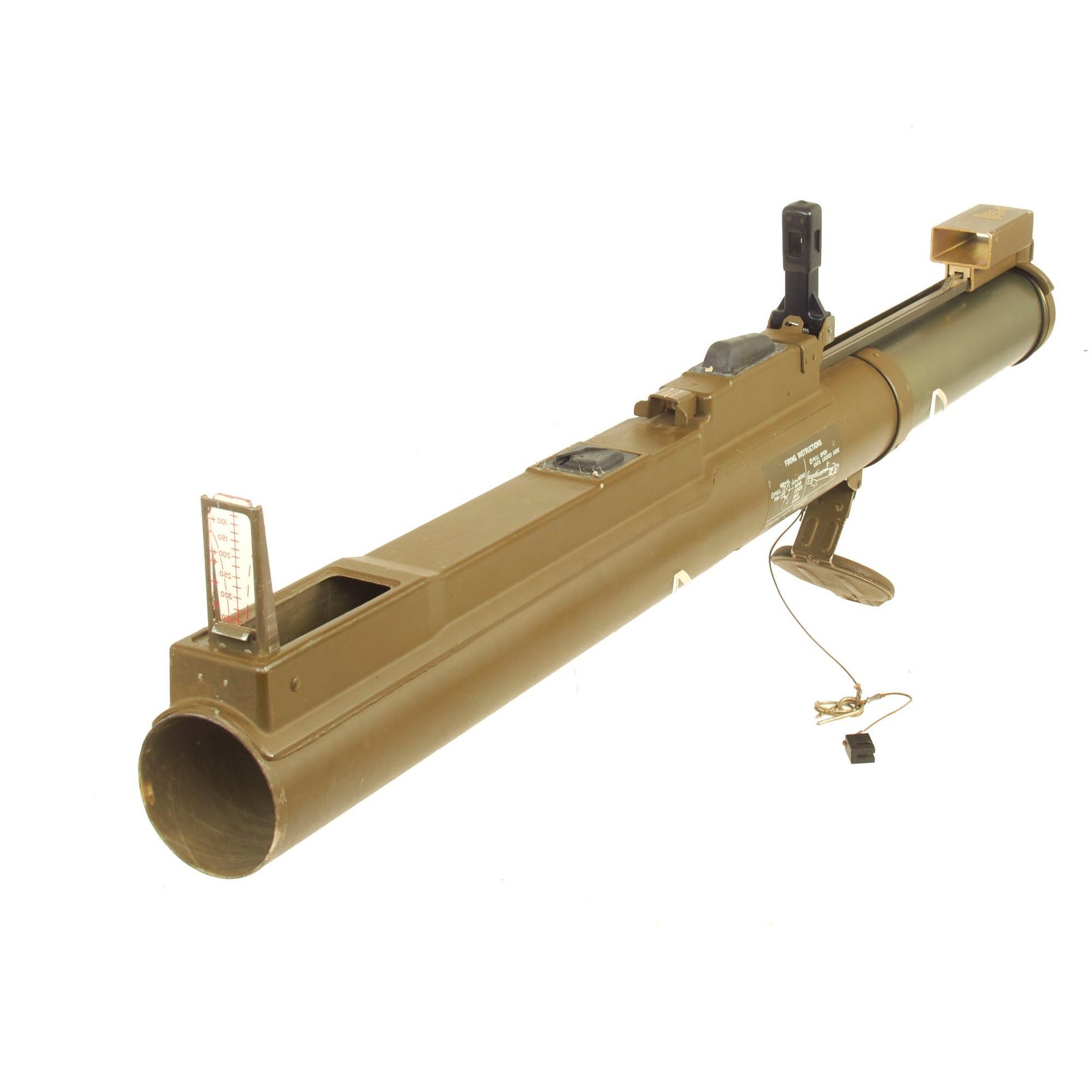 Buy Original U.S. Invasion of Grenada Era Inert M72A3 Light Anti-Armor Weapon “LAW” Tube | Original Firearms Antique For Sale
