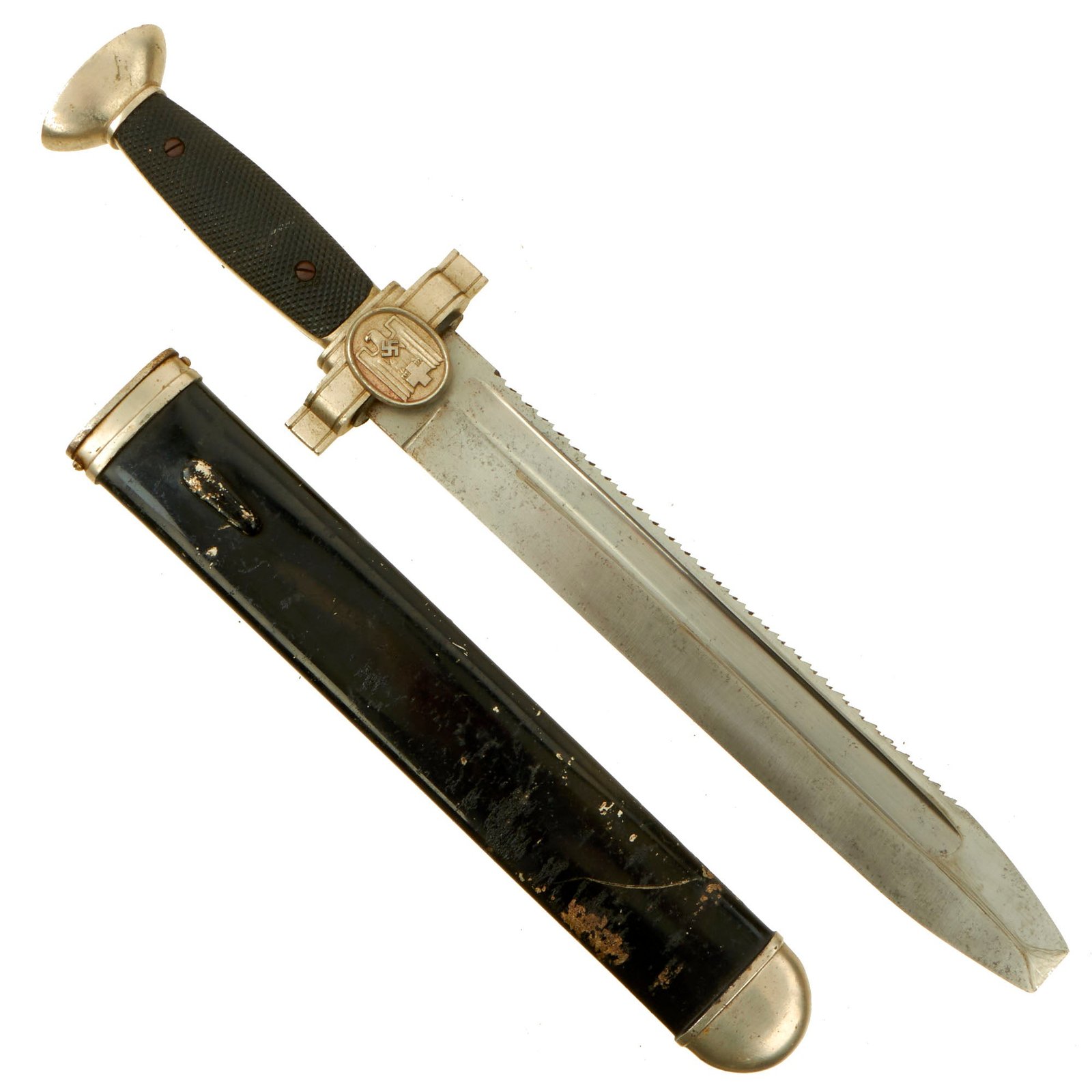 Buy Original German WWII DRK Red Cross EM/NCO Hewer with Scabbard - Deutsches Rotes Kreuz | Original Firearms Antique For Sale