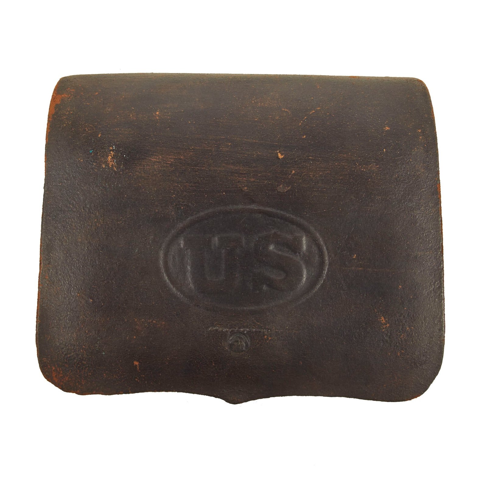 Buy Original U.S. Civil War Model 1864 Type II .58 Cal. Cartridge Box by S. H. Young with Matched Tin Inserts | Original Firearms Antique For Sale
