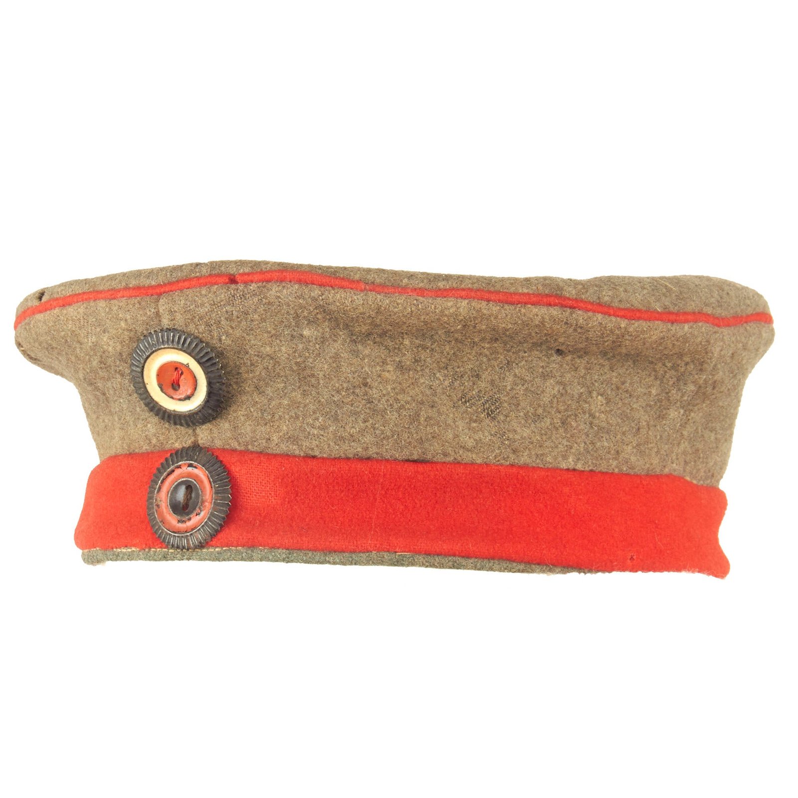 Buy Original Imperial German WWI Unit Marked M1907 Feldmütze Field Cap with Prussia Cockade - 123rd (5th Württemberg) Grenadiers "King Charles" Regiment | Original Firearms Antique For Sale