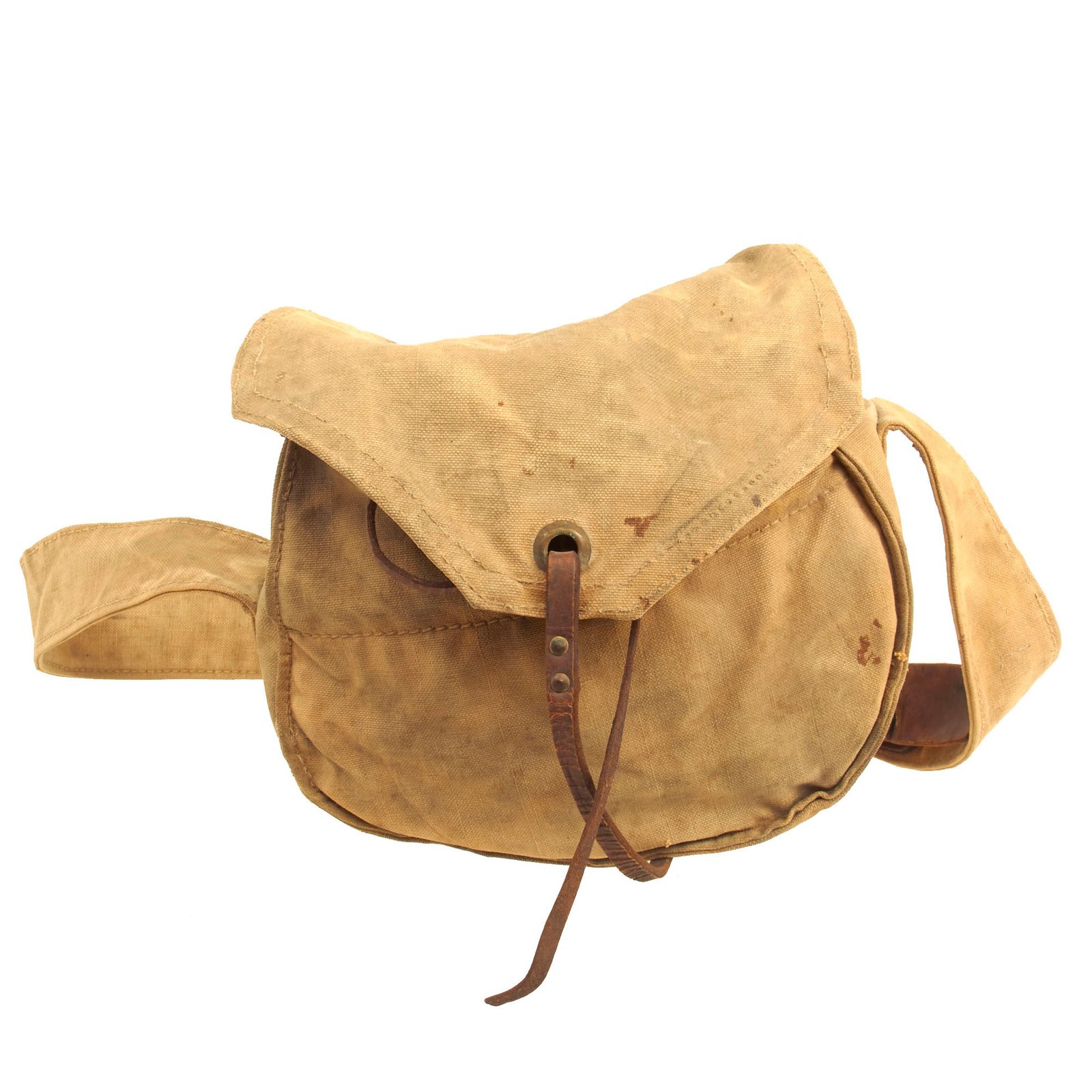Buy Original French WWI Fusil Mitrailleur Modele 1915 CSRG Chauchat Magazine Carrier Ammunition Pouch | Original Firearms Antique For Sale