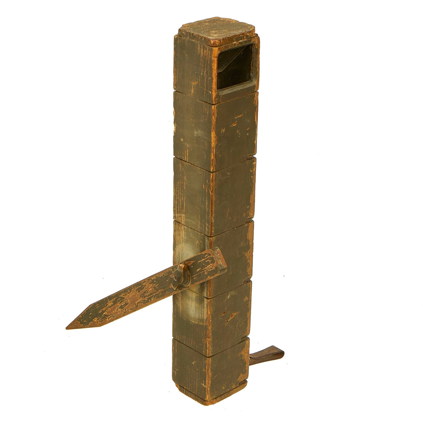 Buy Original U.S. WWI Wooden Trench Periscope | Original Firearms Antique For Sale