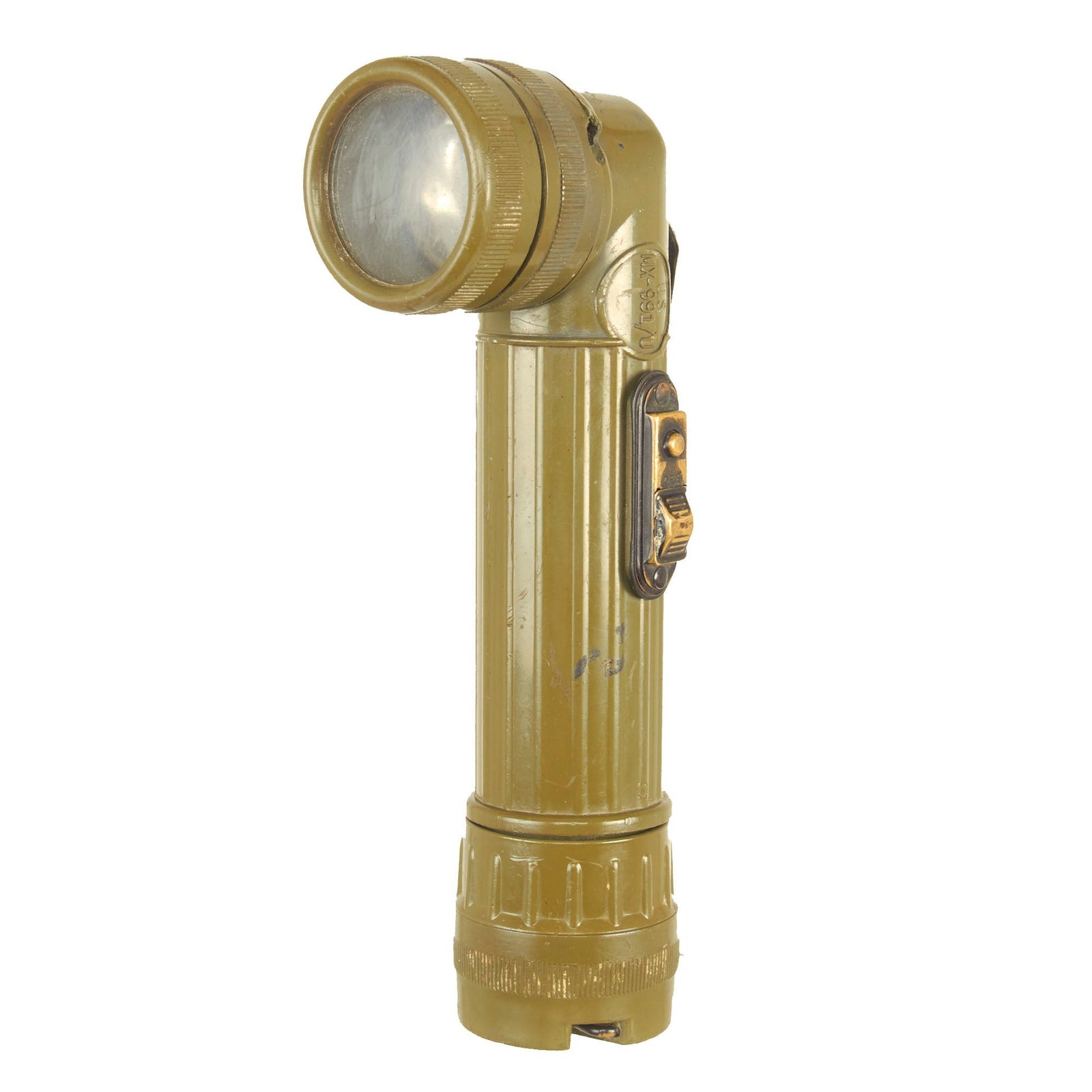 Buy Original U.S. Vietnam War Charlie Troop 1/9 Cavalry, 1st Cavalry Division Tunnel Rat Damaged Fulton MX991/U “Moonbeam” Flashlight - Damaged During Operation Pershing | Original Firearms Antique For Sale
